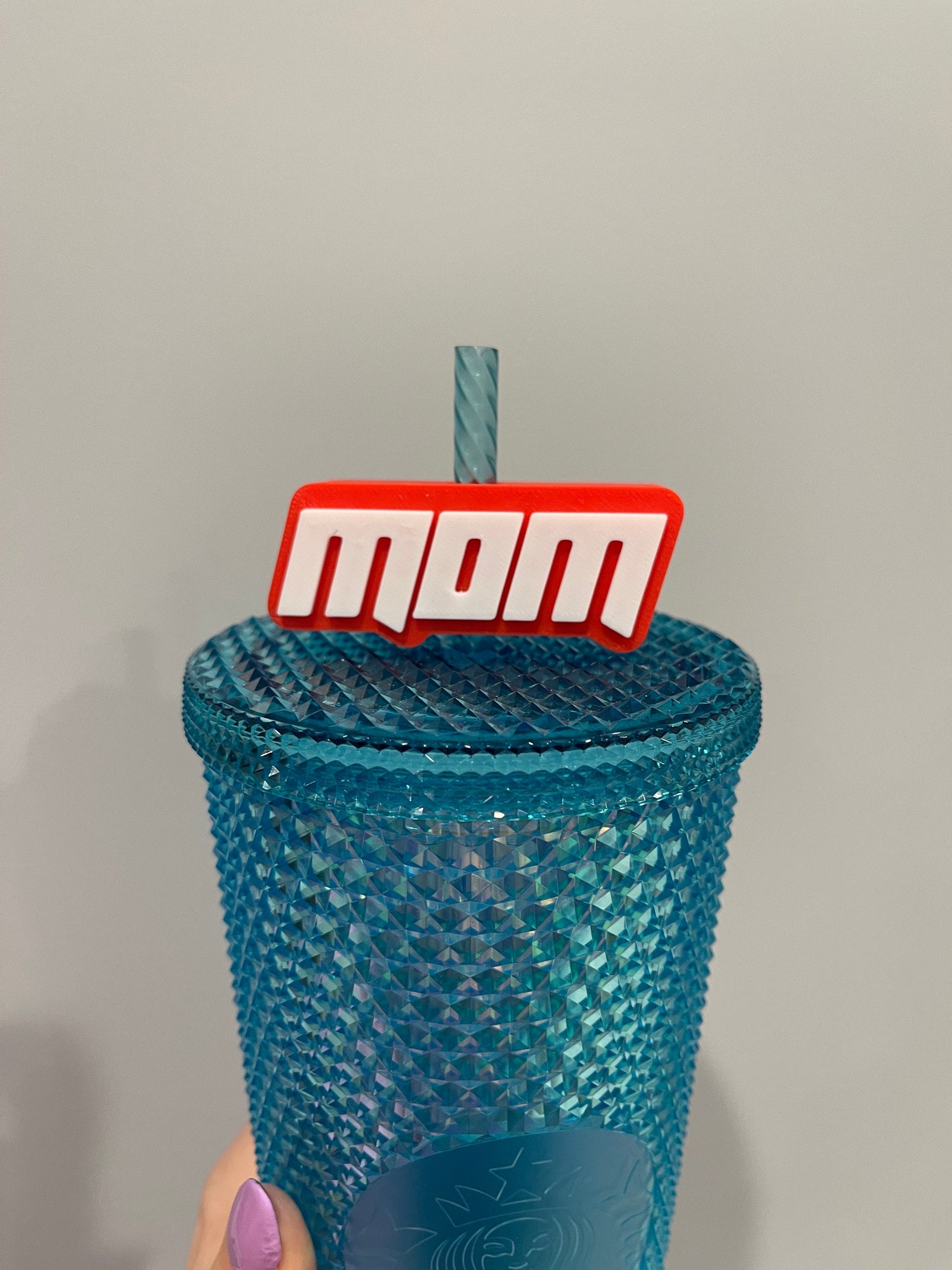 Mom Straw Topper | Stanley Charms | Straw Charm | Mother's Day Gift