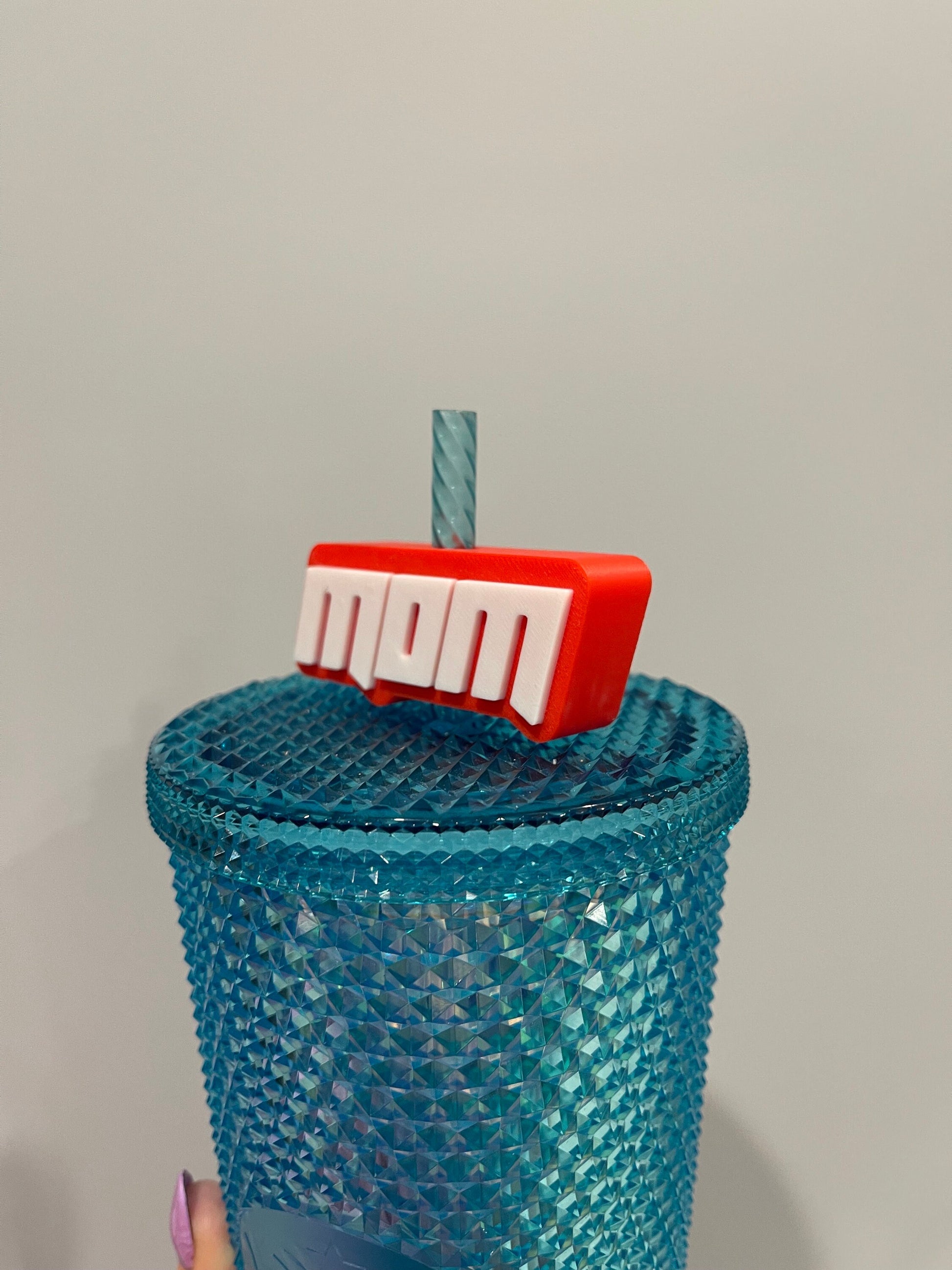 Mom Straw Topper | Yeti Charms | Straw Charm | Mother's Day Gift