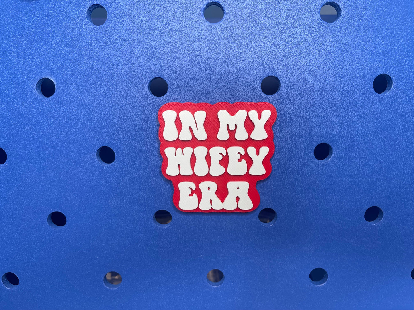 In My Wifey Era Bogg Bag Charm | Bogg Bag Accessories | Mama Charms | Bogg Bag Charms | Bogg Bag | Simply Southern Bag Charms