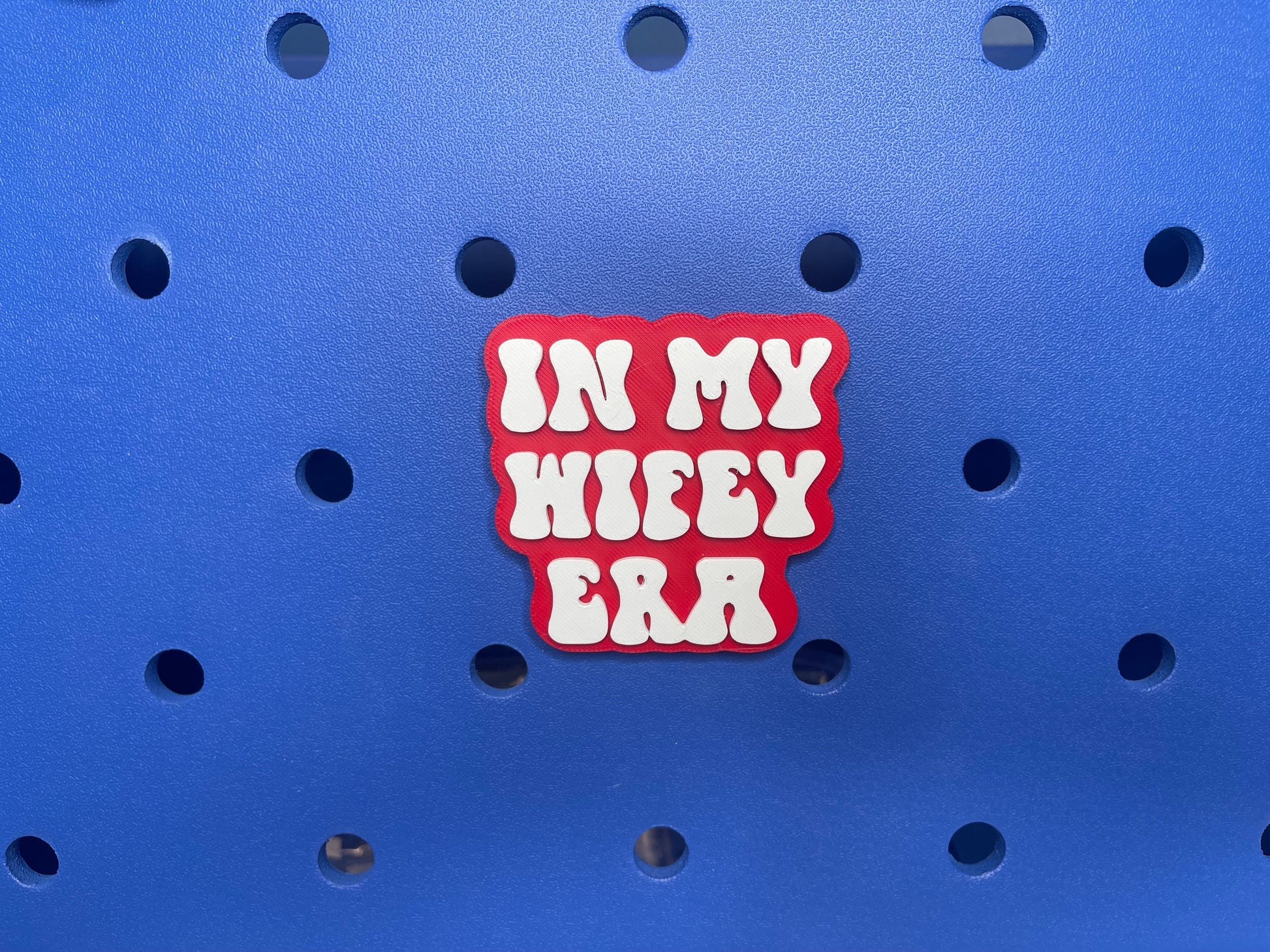 In My Wifey Era Bogg Bag Charm | Bogg Bag Accessories | Mama Charms | Bogg Bag Charms | Bogg Bag | Simply Southern Bag Charms