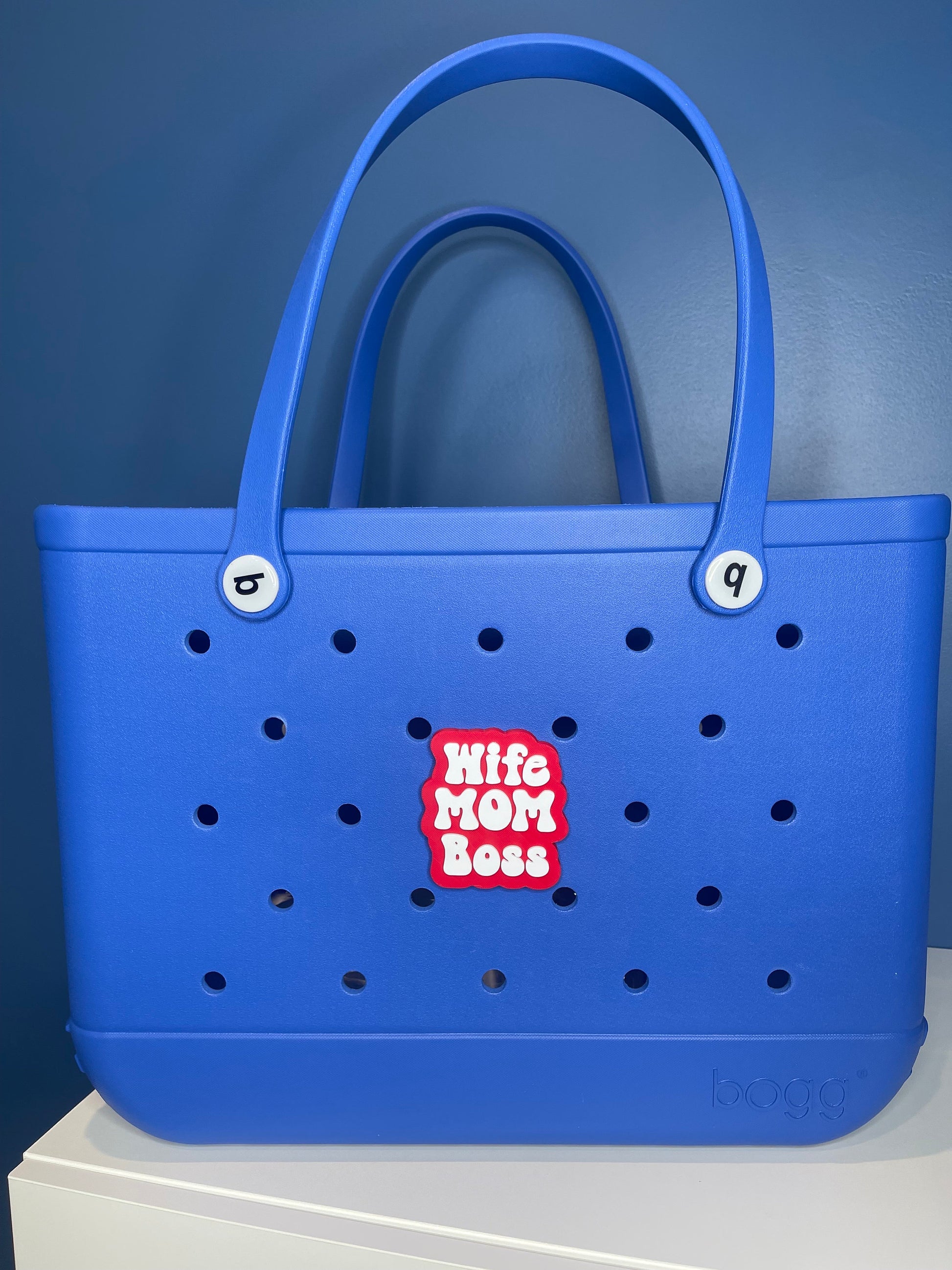 Wife Mom Boss Bogg Bag Charm | Bogg Bag Accessories | Mama Charms | Bogg Bag Charms | Bogg Bag | Simply Southern Bag Charms
