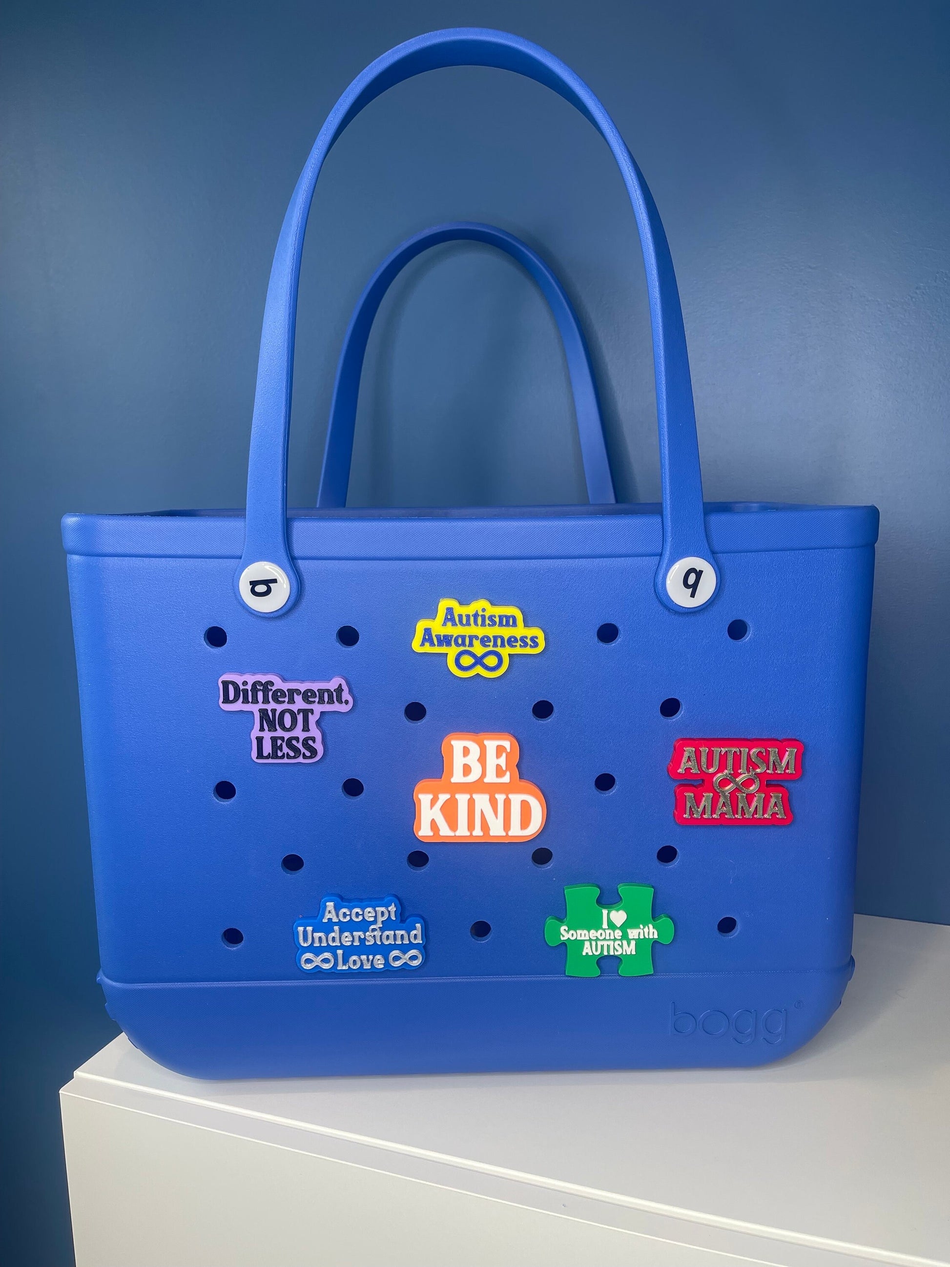 Different NOT Less Bogg Bag Charm | Bogg Bag Accessories | Bogg Bag Charms | Bogg Bag | Simply Southern Bag Charms | Autism