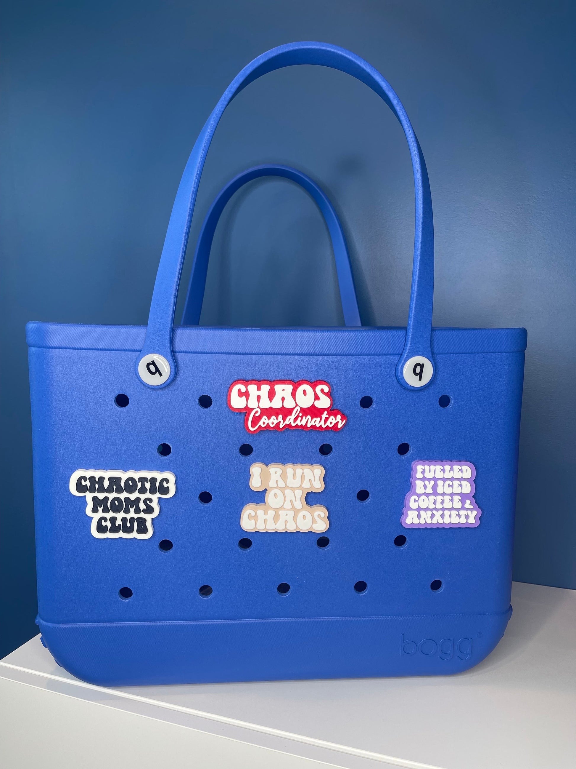 Chaotic Moms Club Bogg Bag Charm | Bogg Bag Accessories | Bogg Bag Charms | Bogg Bag | Simply Southern Bag Charms