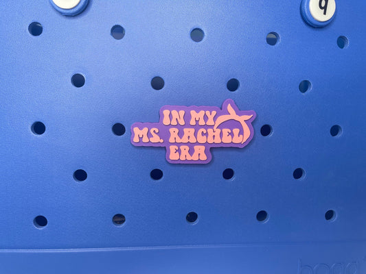 In My Girl Ms. Rachel Era Bogg Bag Charm | Bogg Bag Accessories | Mama Charms | Bogg Bag Charms | Bogg Bag | Simply Southern Bag Charms