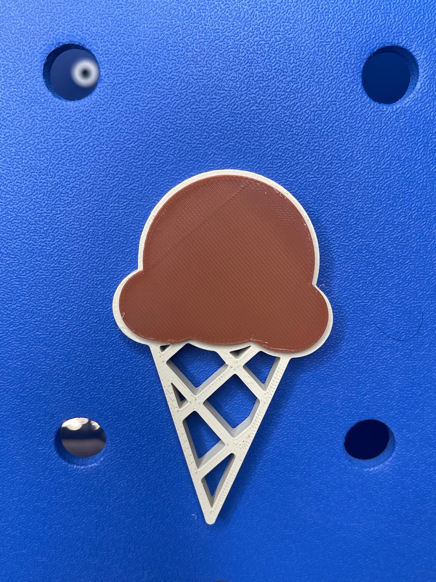 Ice Cream Cone Bogg Bag Charm | Bogg Bag Accessories | Bogg Bag Charms | Simply Southern Bag Charms | Ice Cream Charms