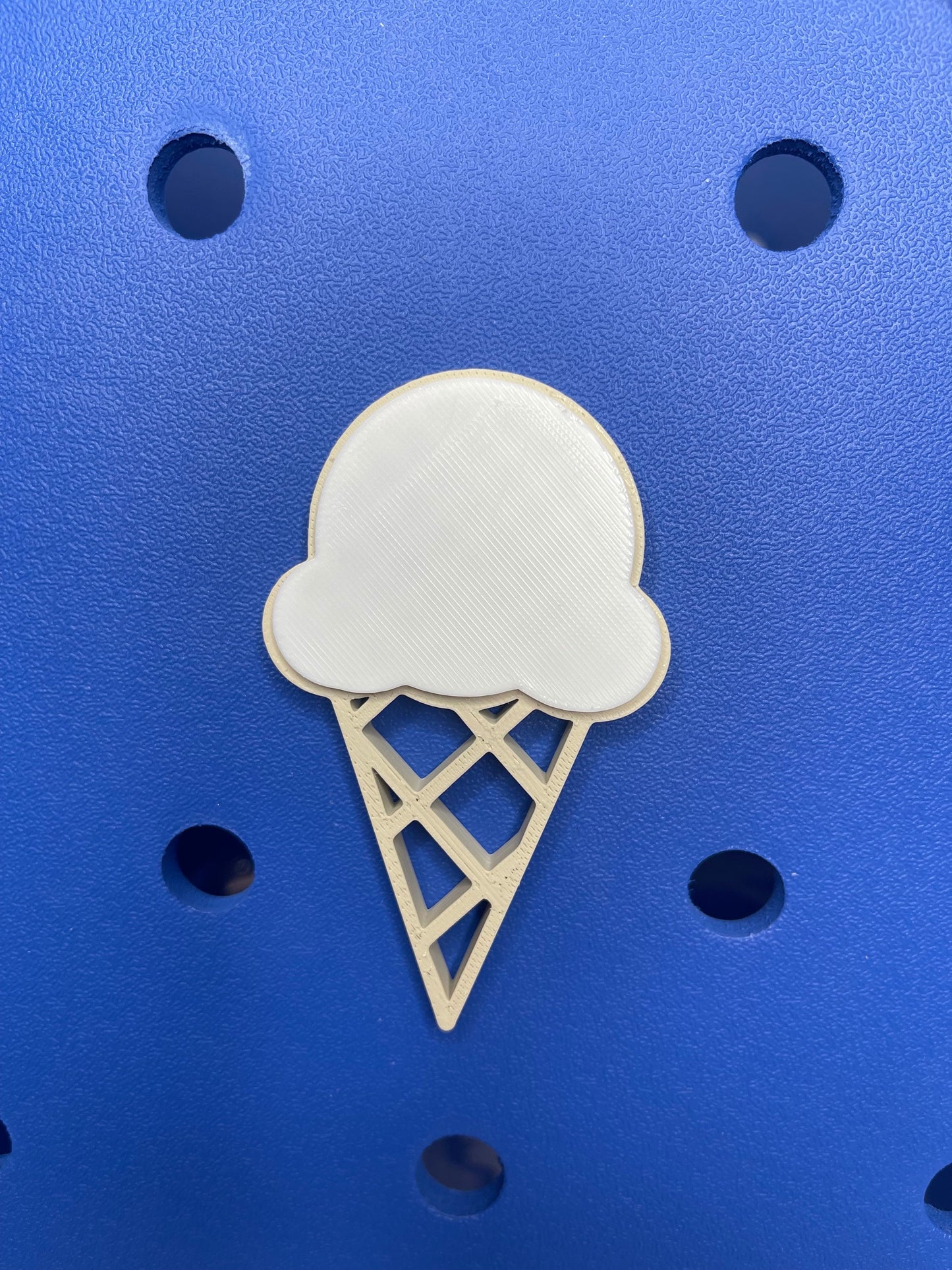 Ice Cream Cone Bogg Bag Charm | Bogg Bag Accessories | Bogg Bag Charms | Simply Southern Bag Charms | Ice Cream Charms