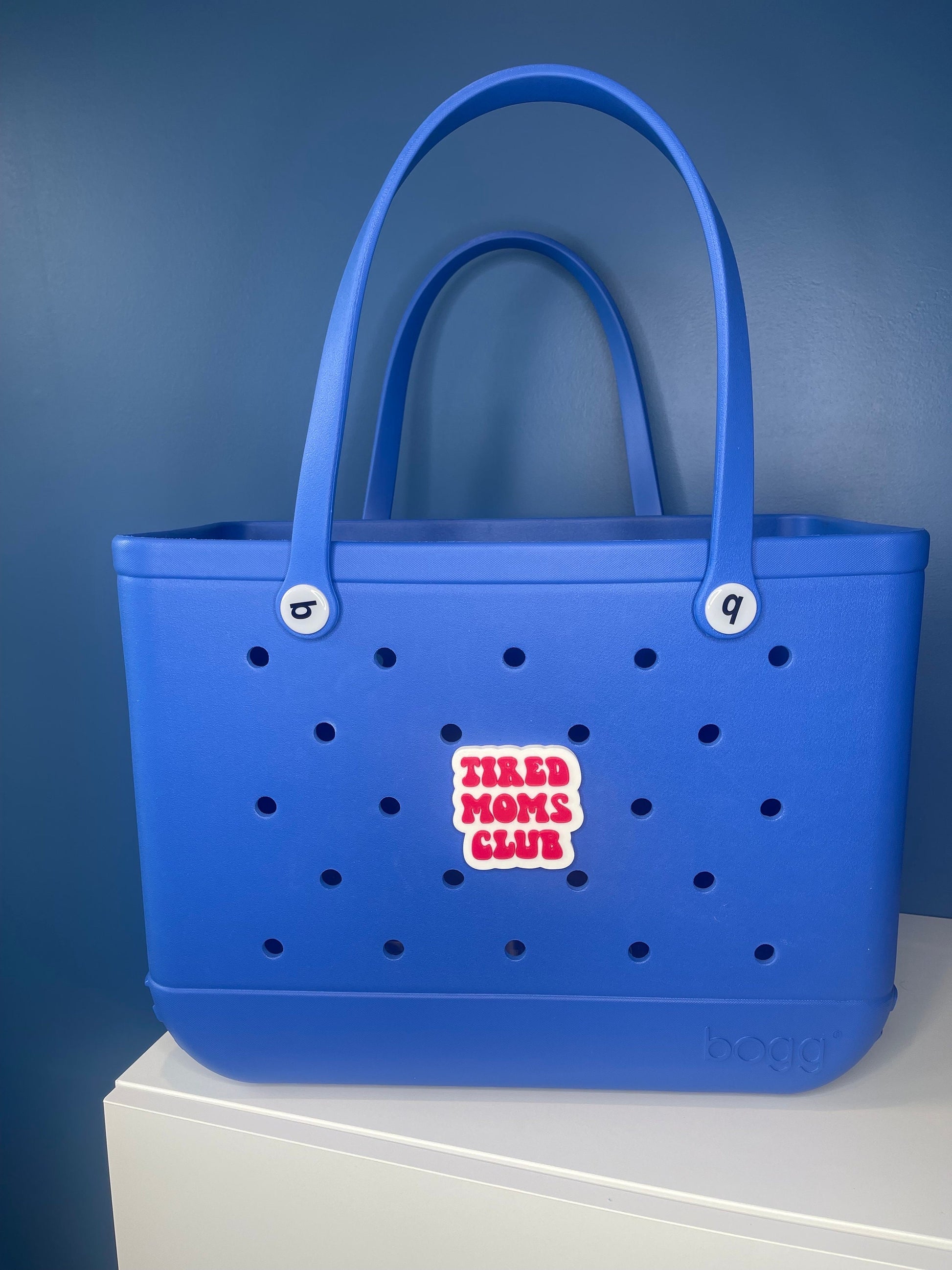 Tired Moms Club Bogg Bag Charm | Bogg Bag Accessories | Bogg Bag Charms | Simply Southern Charms