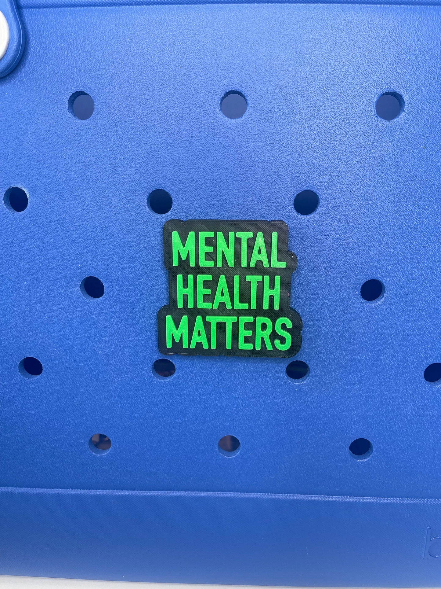 Mental Health Matters Bogg Bag Charm | Bogg Bag Accessories | Bogg Bag Charms | Simply Southern Charms