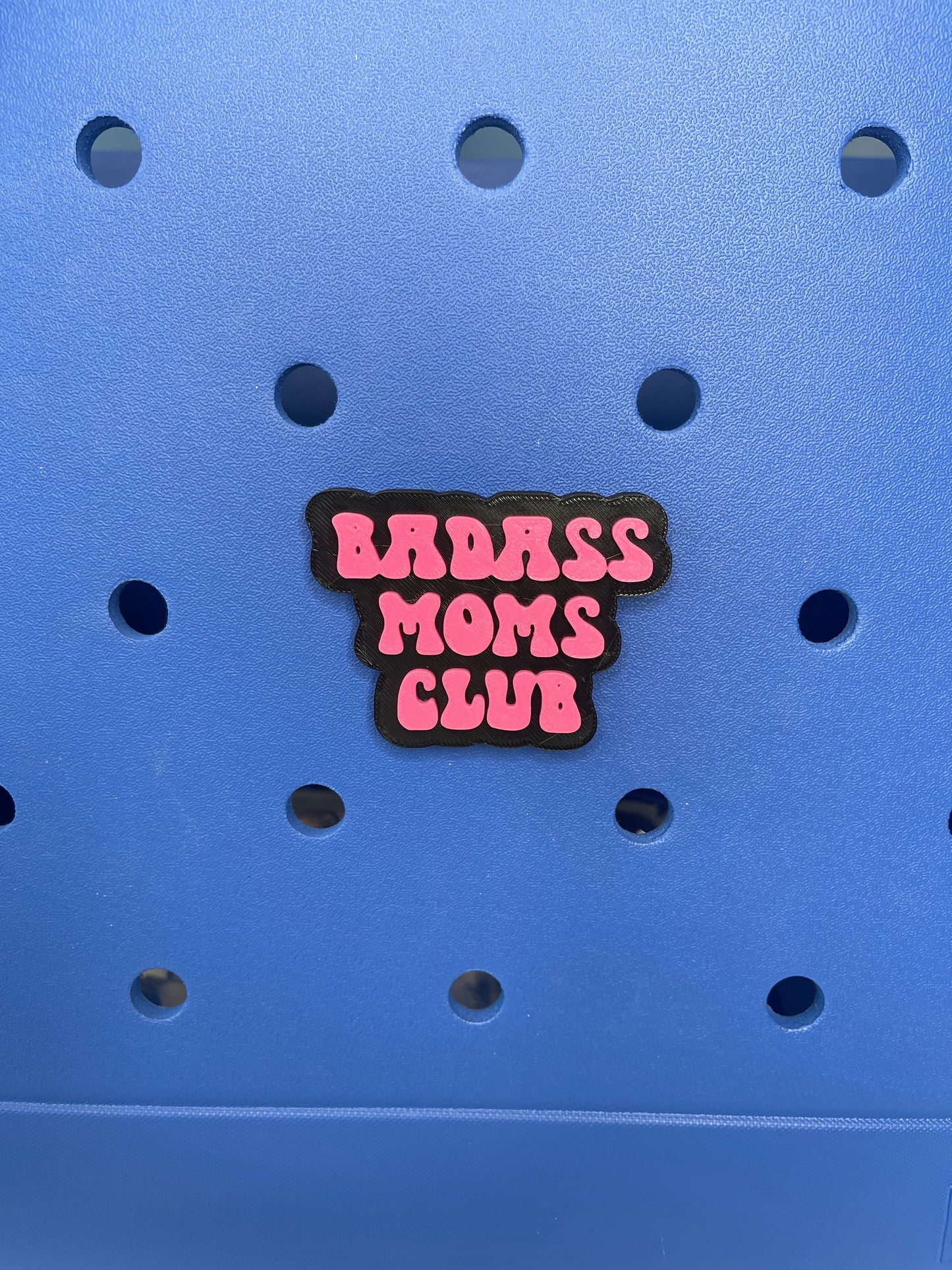 Bada** Moms Club Bogg Bag Charm | Bogg Bag Accessories | Bogg Bag Charms | Simply Southern Charms