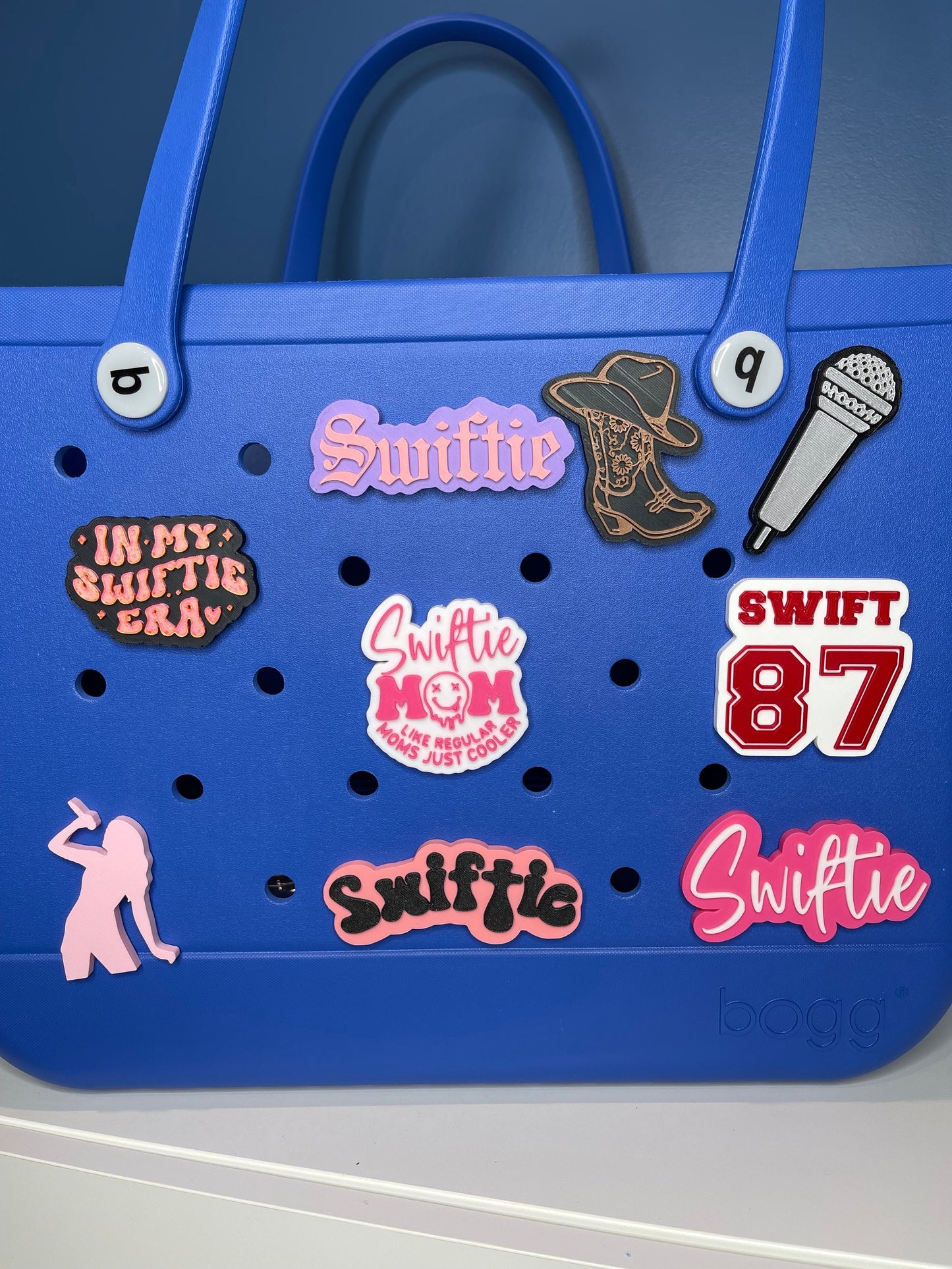 Microphone Bogg Bag Charm | Bogg Bag Accessories | Bogg Bag Charms | Bogg Bag | Simply Southern Bag Charms | Taylor Swift Fan