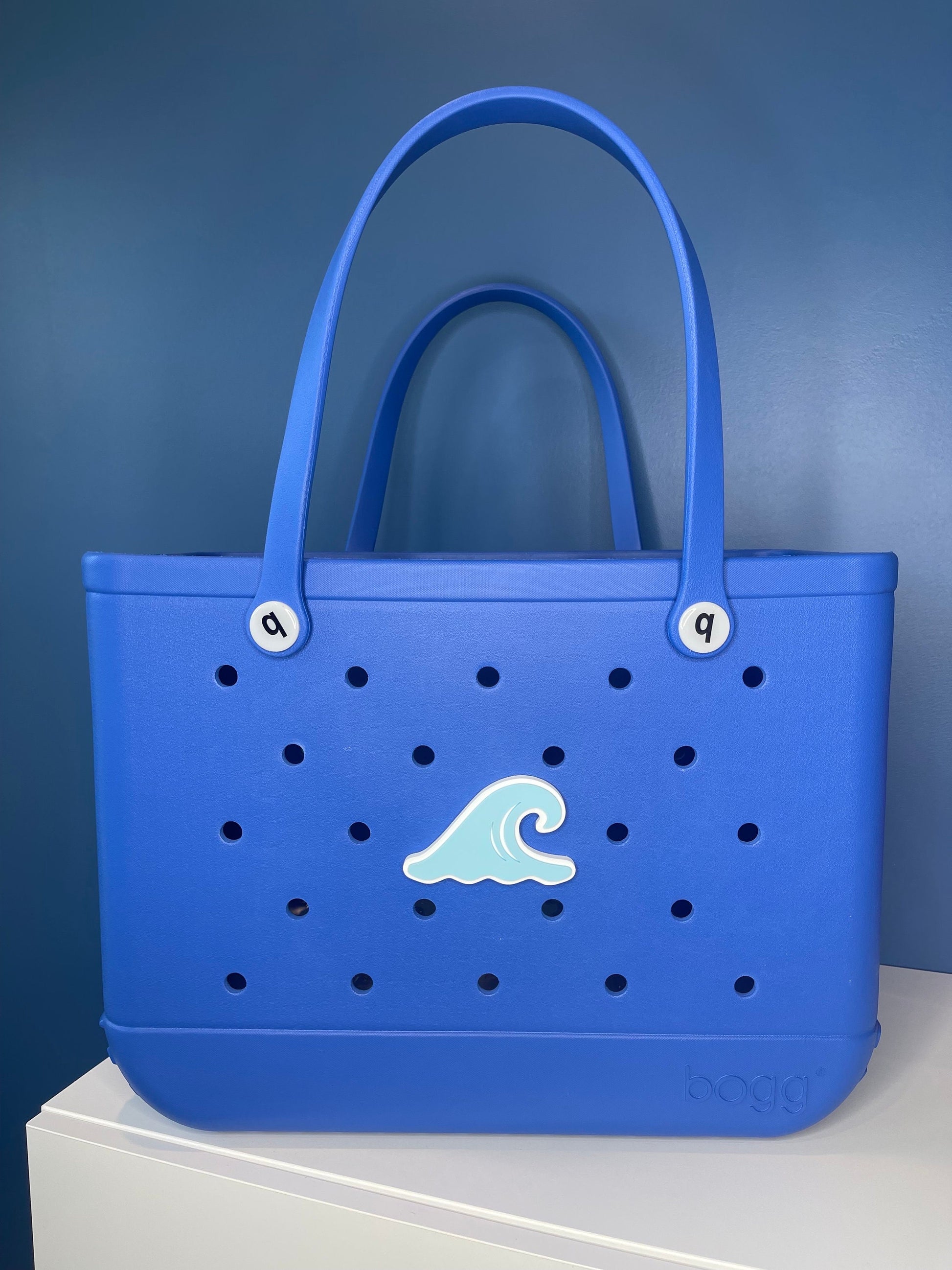 Wave Bogg Bag Charm | Bogg Bag Accessories | Beach Charms | Bogg Bag Charms | Bogg Bag | Simply Southern Bag Charms