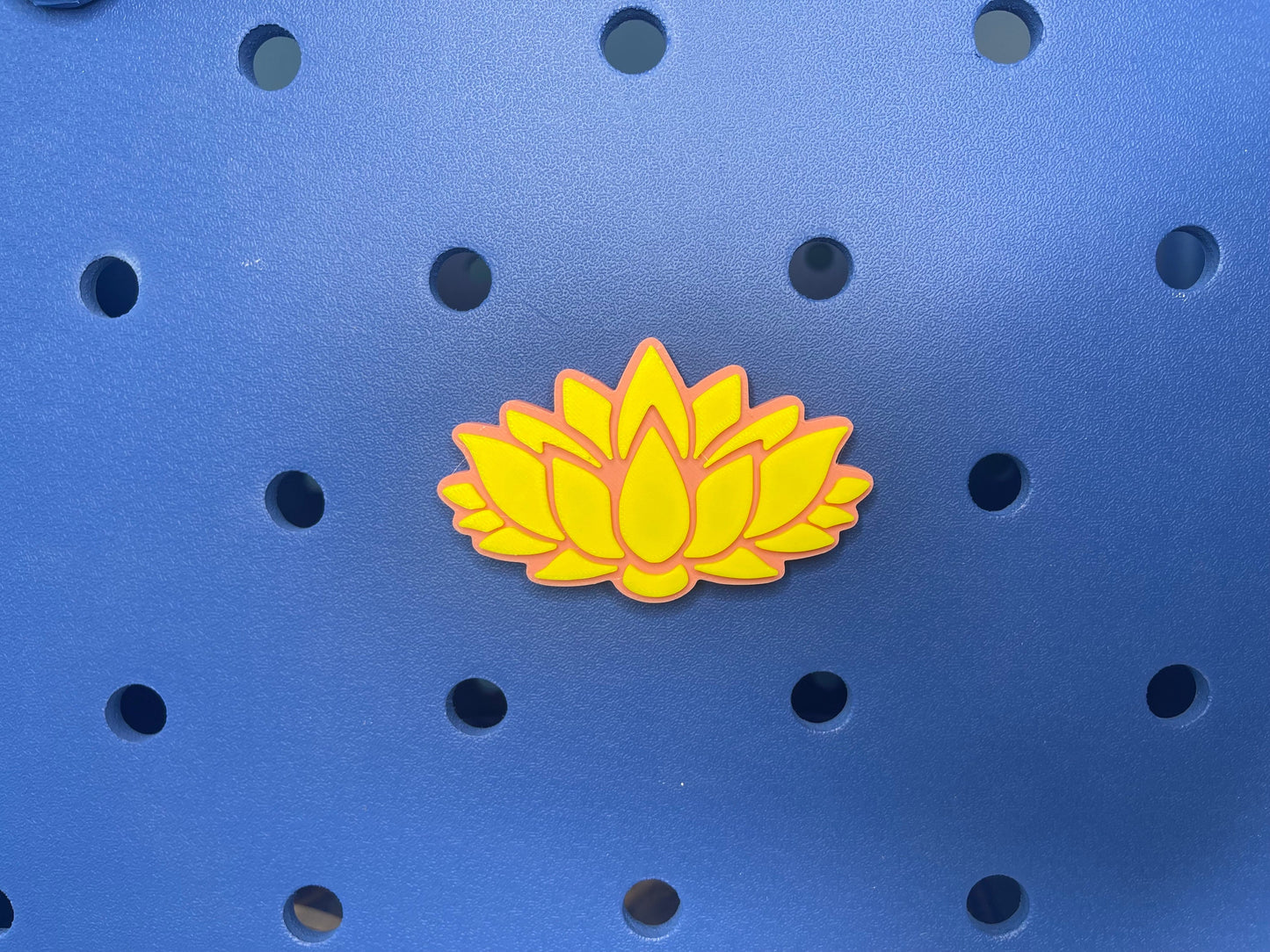 Lotus Flower Bogg Bag Charm | Bogg Bag Accessories | Bogg Bag Charms | Simply Southern Charms