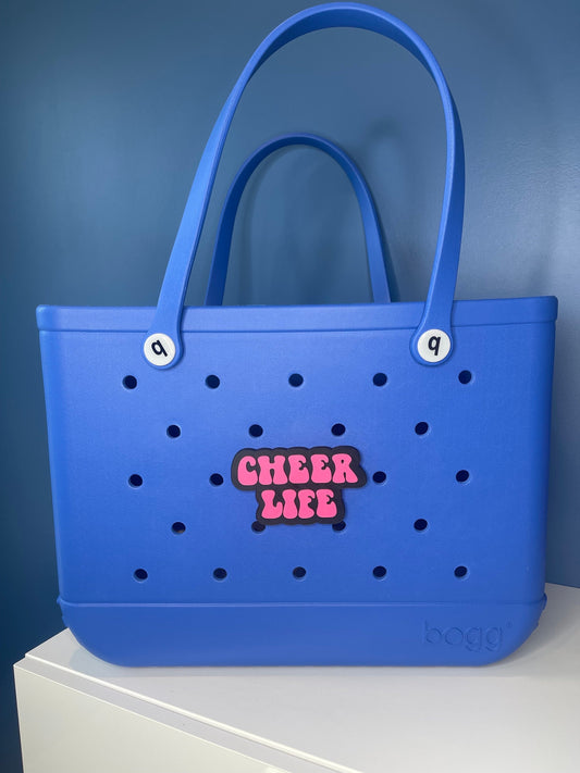 Cheer Life Bogg Bag Charm | Bogg Bag Accessories | Cheerleading Charms | Bogg Bag Charms | Bogg Bag | Simply Southern Bag Charms