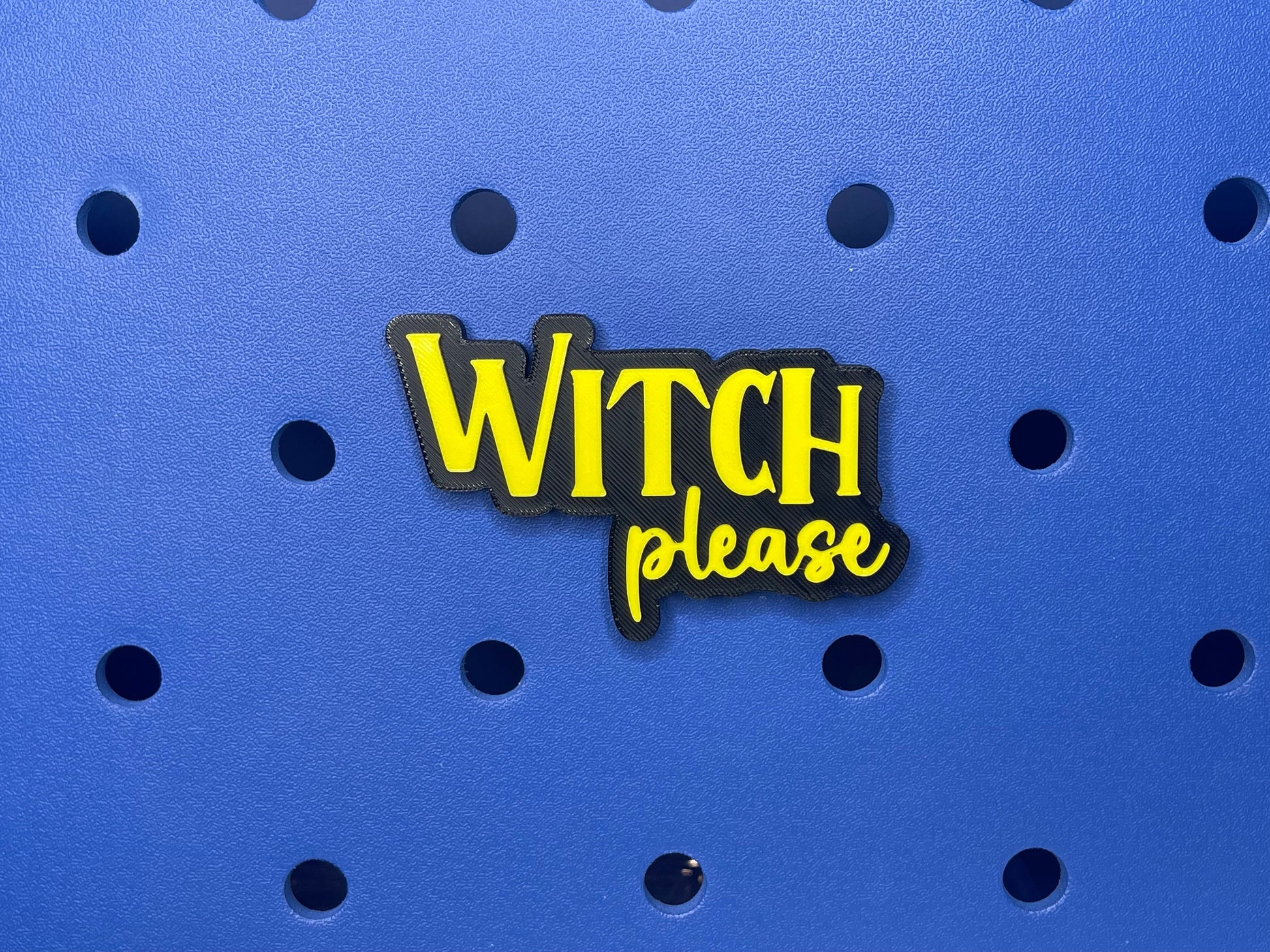 Witch Please Bogg Bag Charm, Bogg Bag Accessories, Bogg Bag Charms, Bogg Bag, Simply Southern Bag Charms