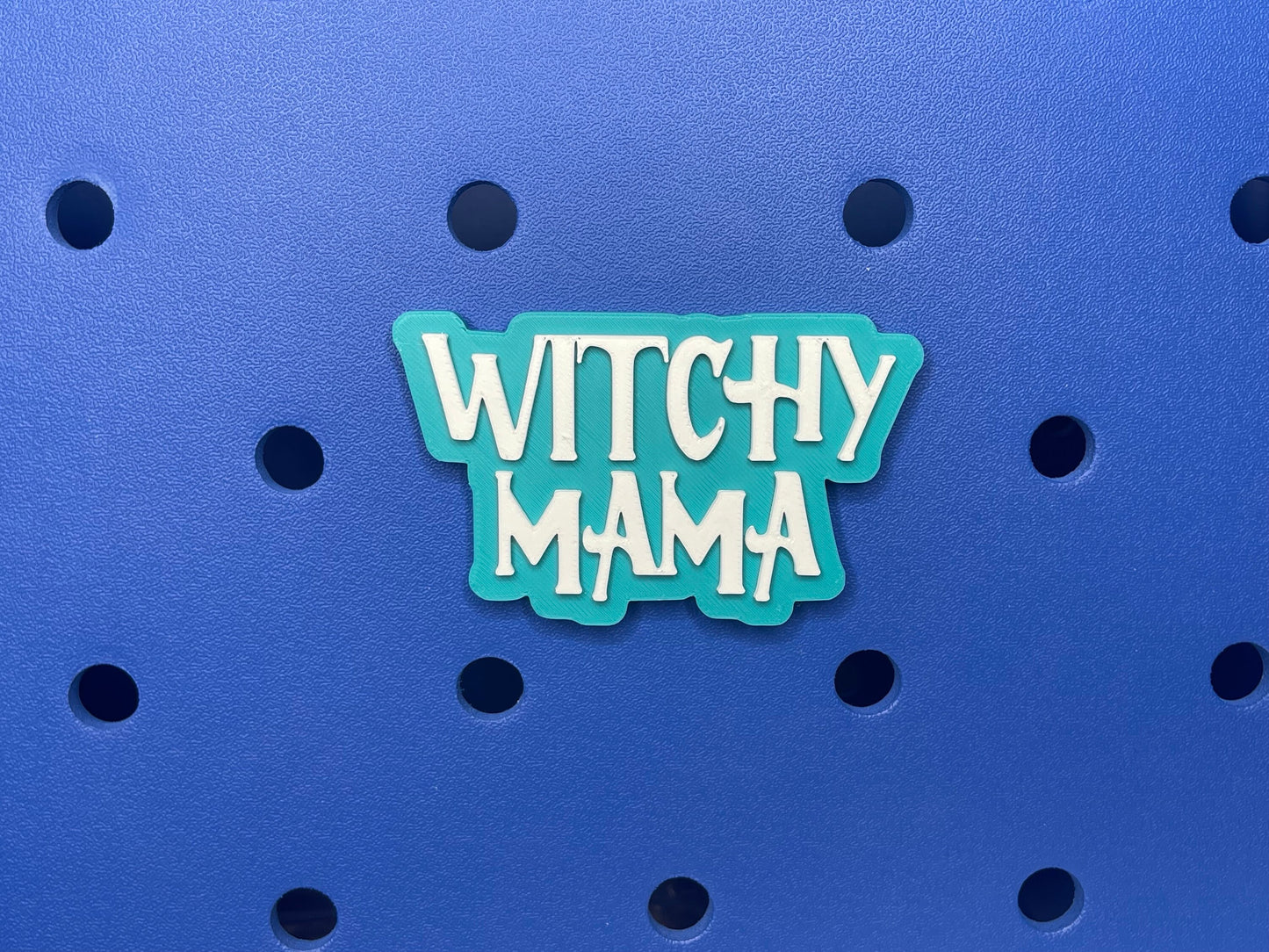 Witchy Mama Bogg Bag Charm | Bogg Bag Accessories | Bogg Bag Charms | Bogg Bag | Simply Southern Bag Charms