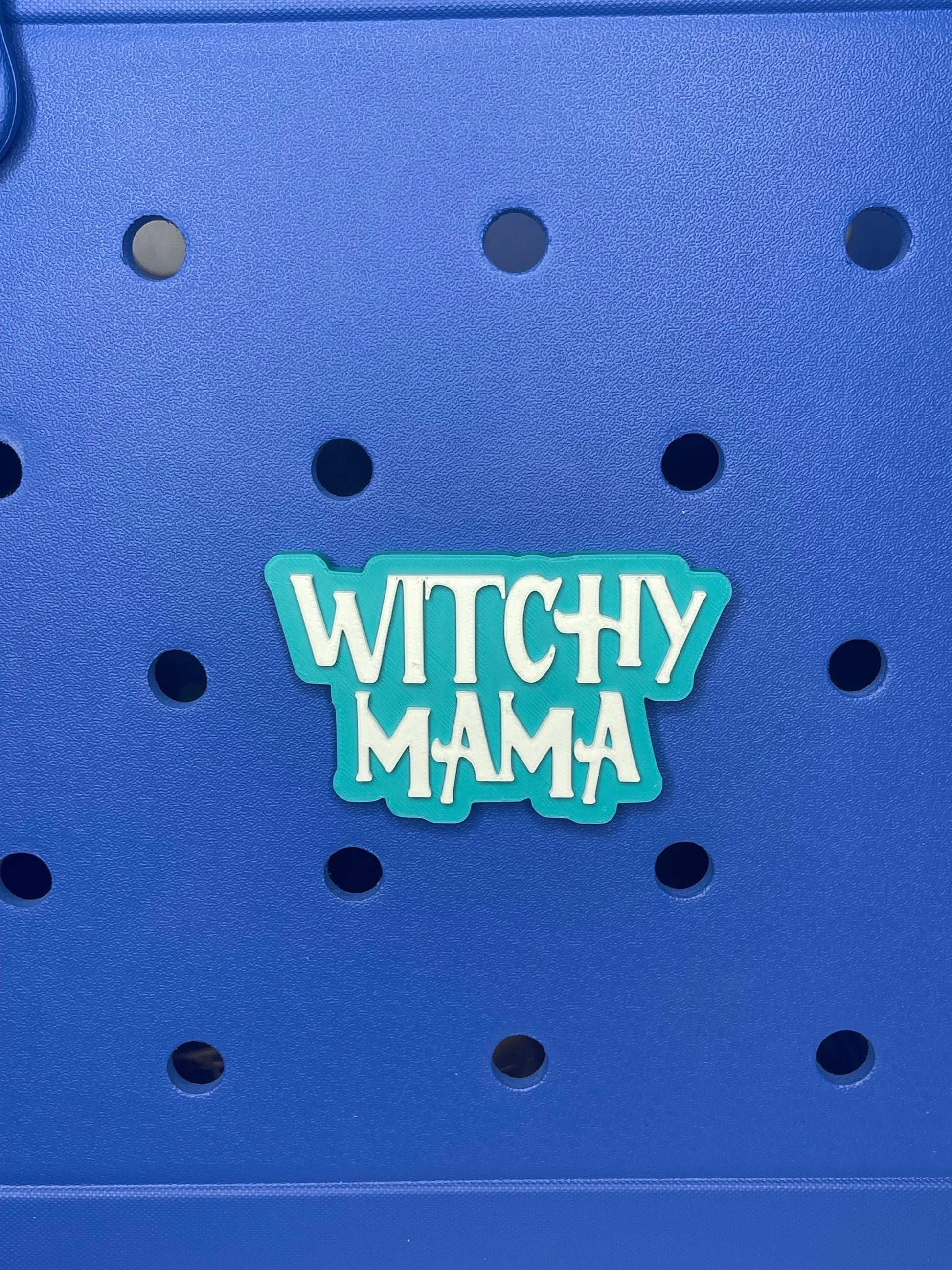 Witchy Mama Bogg Bag Charm | Bogg Bag Accessories | Bogg Bag Charms | Bogg Bag | Simply Southern Bag Charms