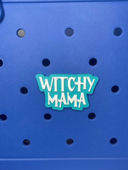 Witchy Mama Bogg Bag Charm | Bogg Bag Accessories | Bogg Bag Charms | Bogg Bag | Simply Southern Bag Charms
