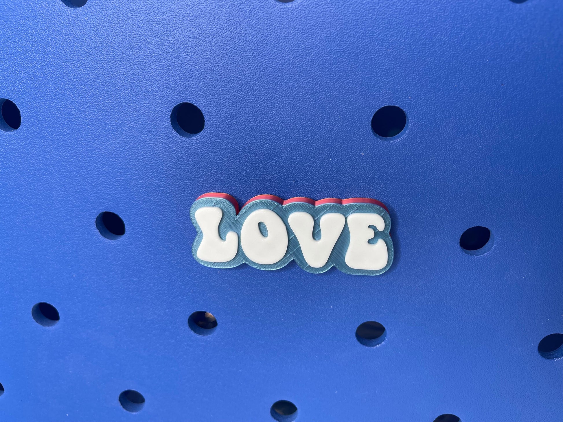 Love Bogg Bag Charm | Bogg Bag Accessories | Pride Charms | Bogg Bag Charms | Bogg Bag | Simply Southern Bag Charms