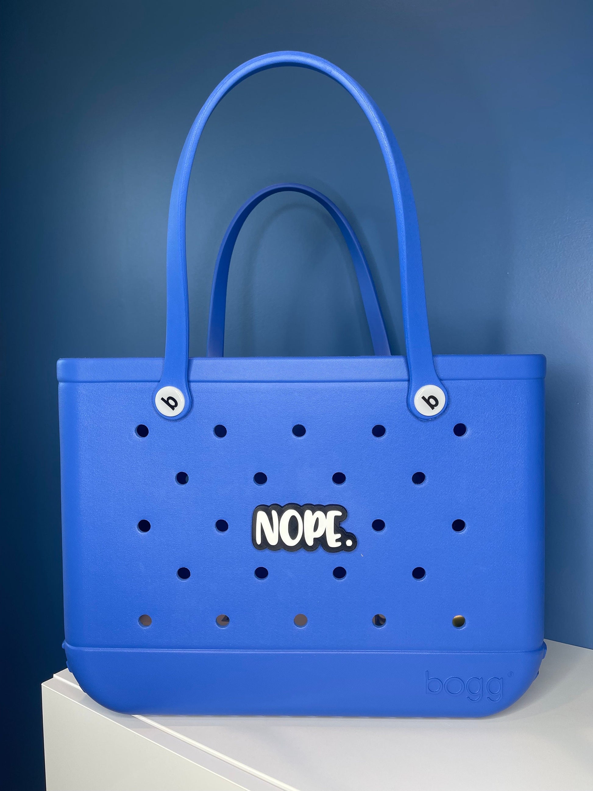 Nope Bogg Bag Charm | Bogg Bag Accessories | Bogg Bag Charms | Bogg Bag | Simply Southern Bag Charms