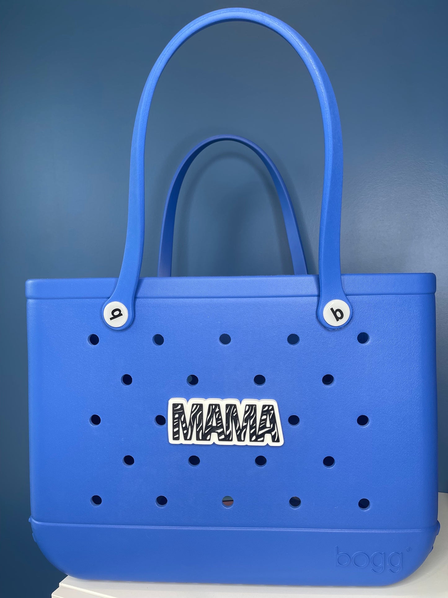 Zebra Print Mama Bogg Bag Charm | Bogg Bag Accessories | Bogg Bag | Simply Southern Bag Charms |