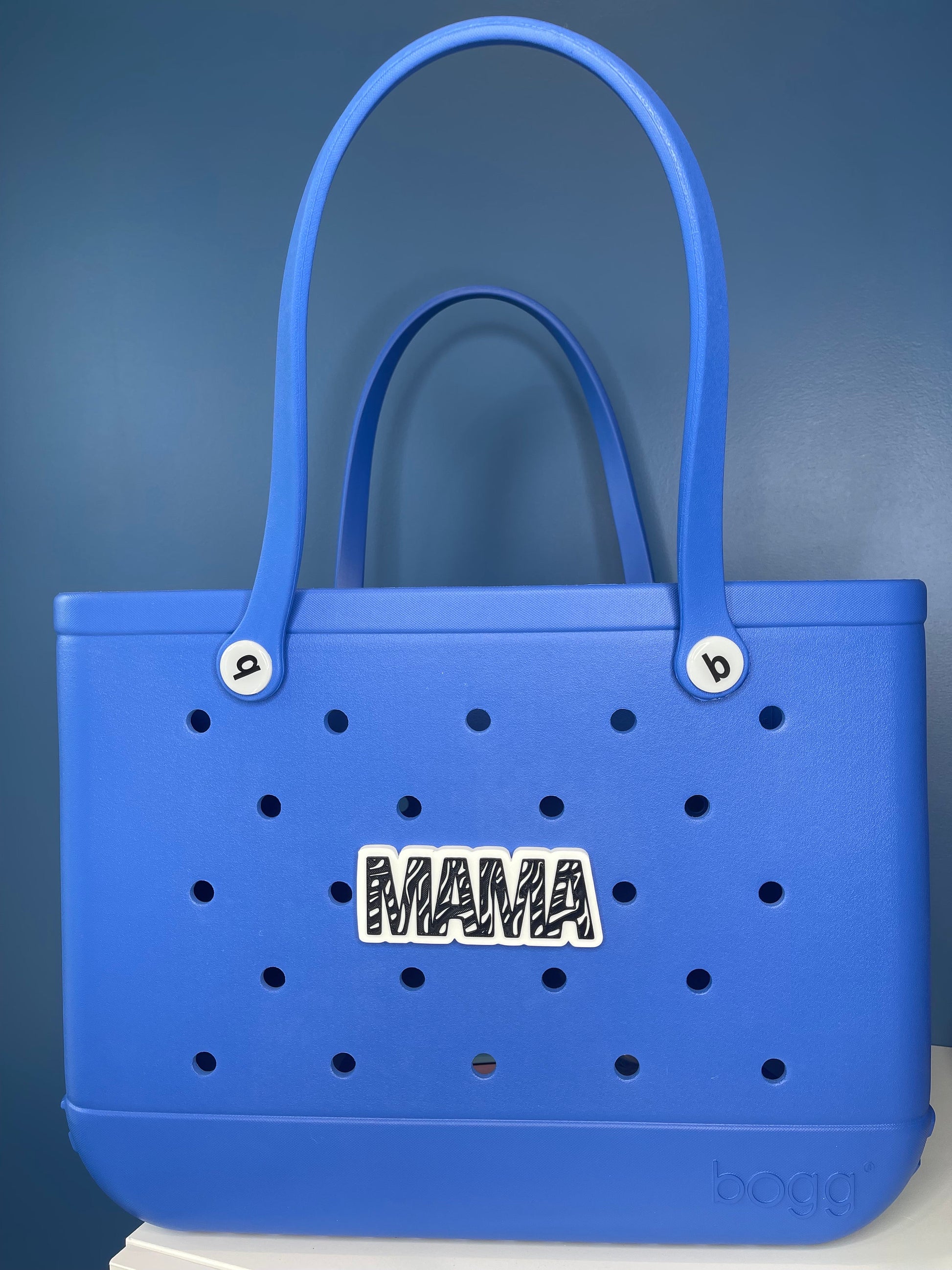 Zebra Print Mama Bogg Bag Charm | Bogg Bag Accessories | Bogg Bag | Simply Southern Bag Charms |