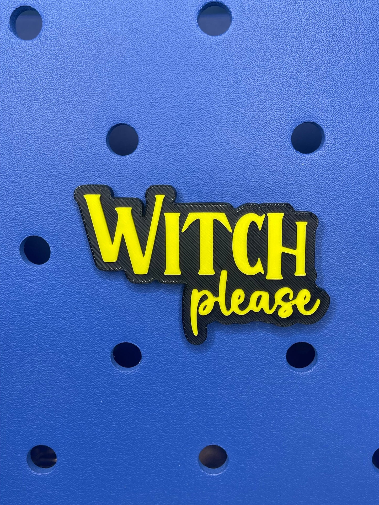 Witch Please Bogg Bag Charm, Bogg Bag Accessories, Bogg Bag Charms, Bogg Bag, Simply Southern Bag Charms