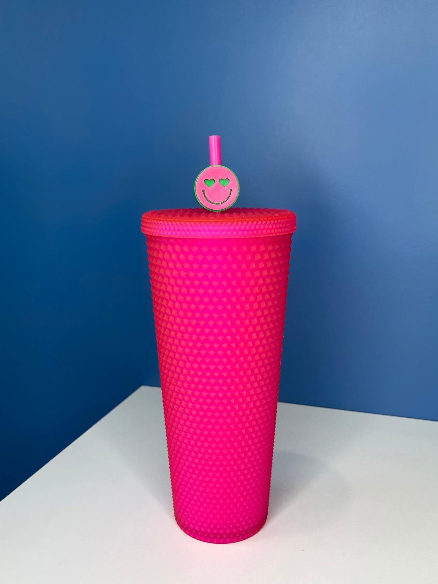 Heart Eyes Straw Topper | Cup Decorations | Cute Straw Buddy