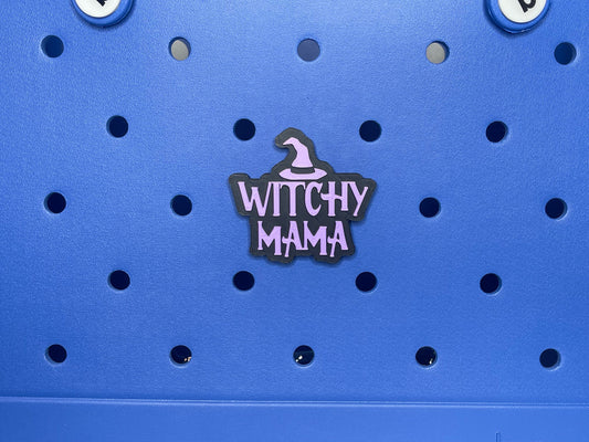 Witchy Mama Bogg Bag Charm | Bogg Bag Accessories | Bogg Bag Charms | Bogg Bag | Simply Southern Bag Charms