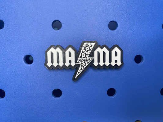 Cheetah Mama Bogg Bag Charm | Bogg Bag Accessories | Bogg Bag | Simply Southern Bag Charms | Rockstar Mama