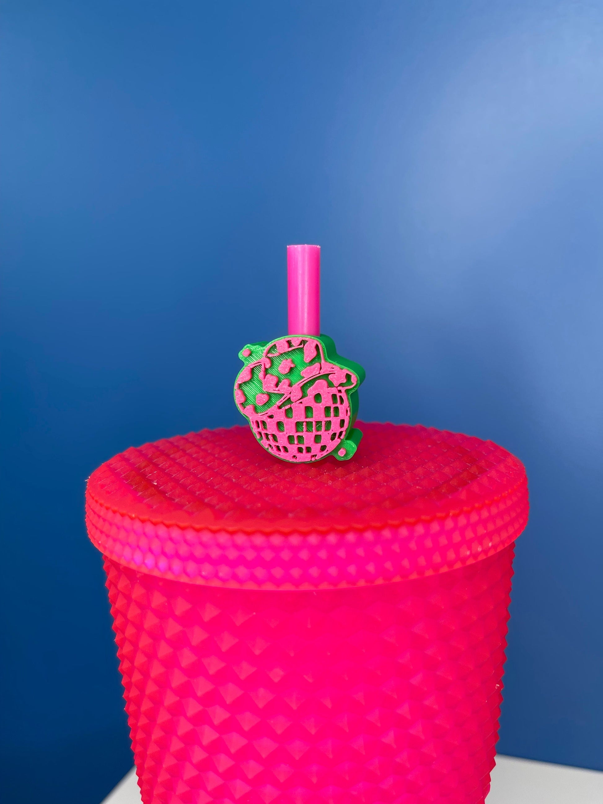 Disco Cowboy Straw Topper | Cup Decorations | Fun Straw Buddy