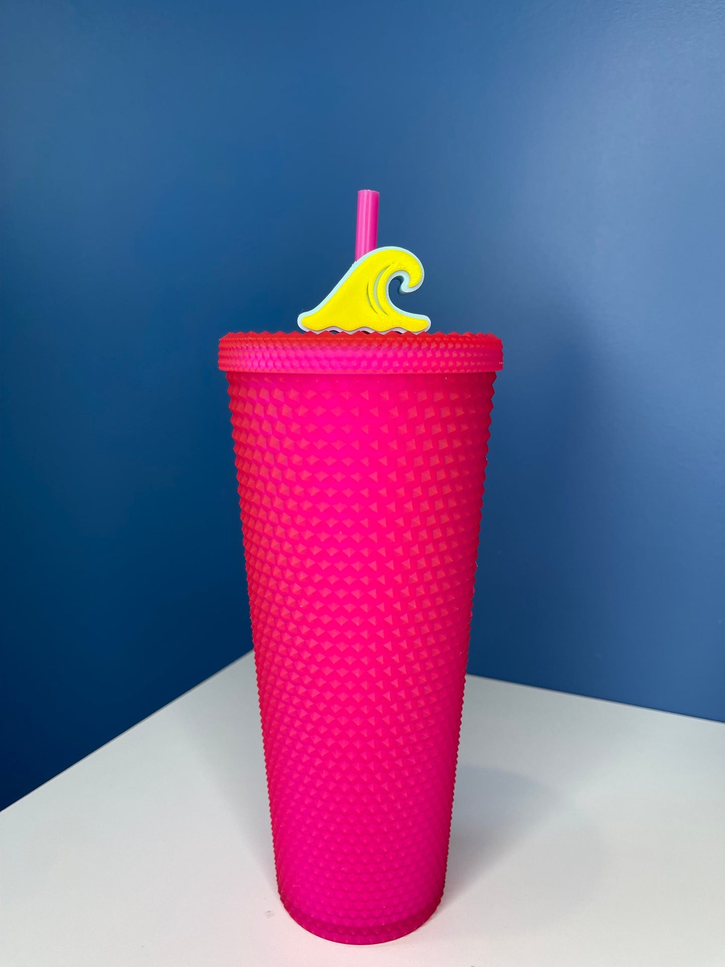 Wave Straw Topper | Cup Decorations | Straw Buddy | Summer