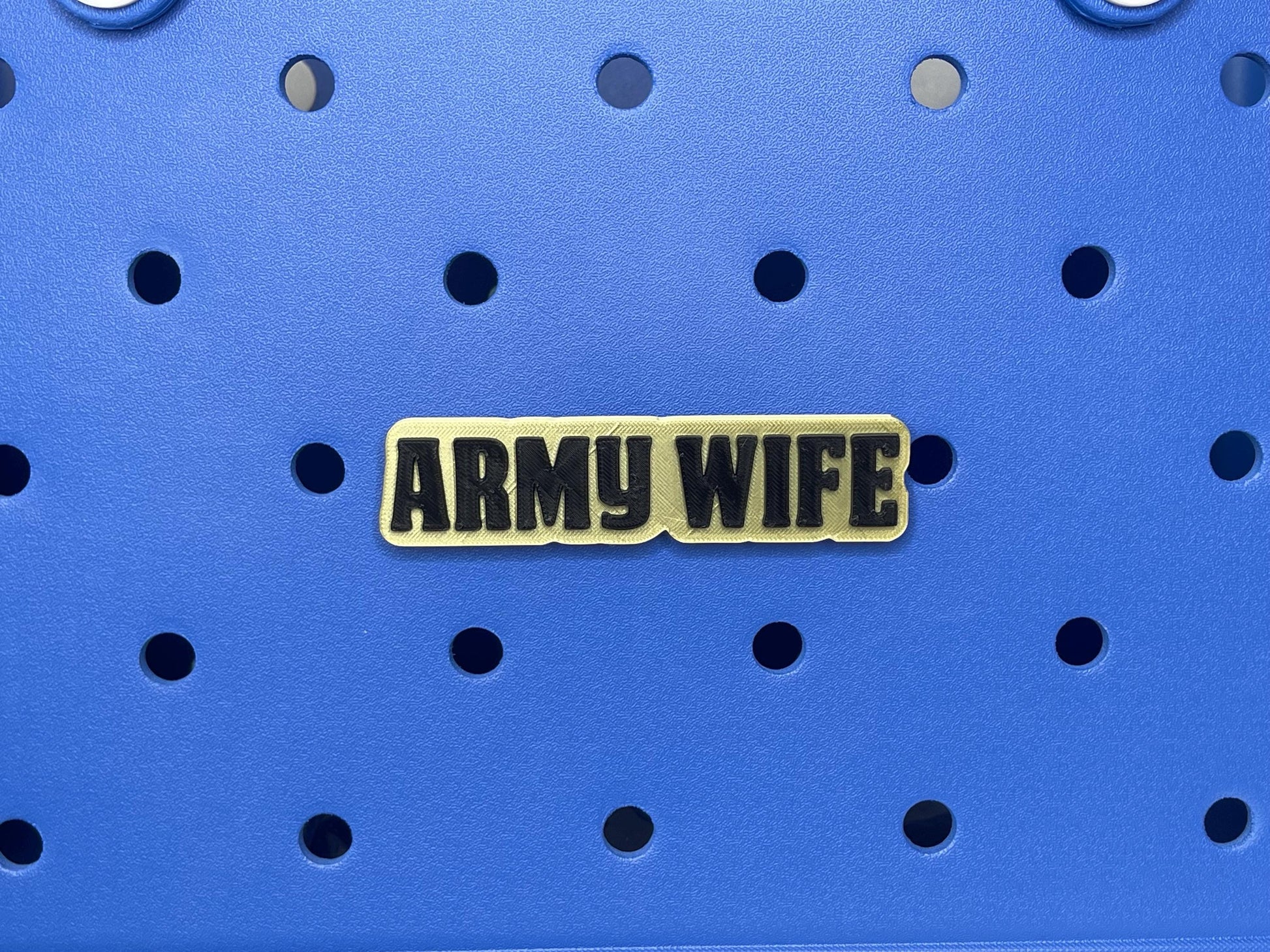 Army Wife Bogg Bag Charms | Bogg Bag Accessories | Bogg Bag Charms | Bogg Bag | Army Wife Bogg Bits
