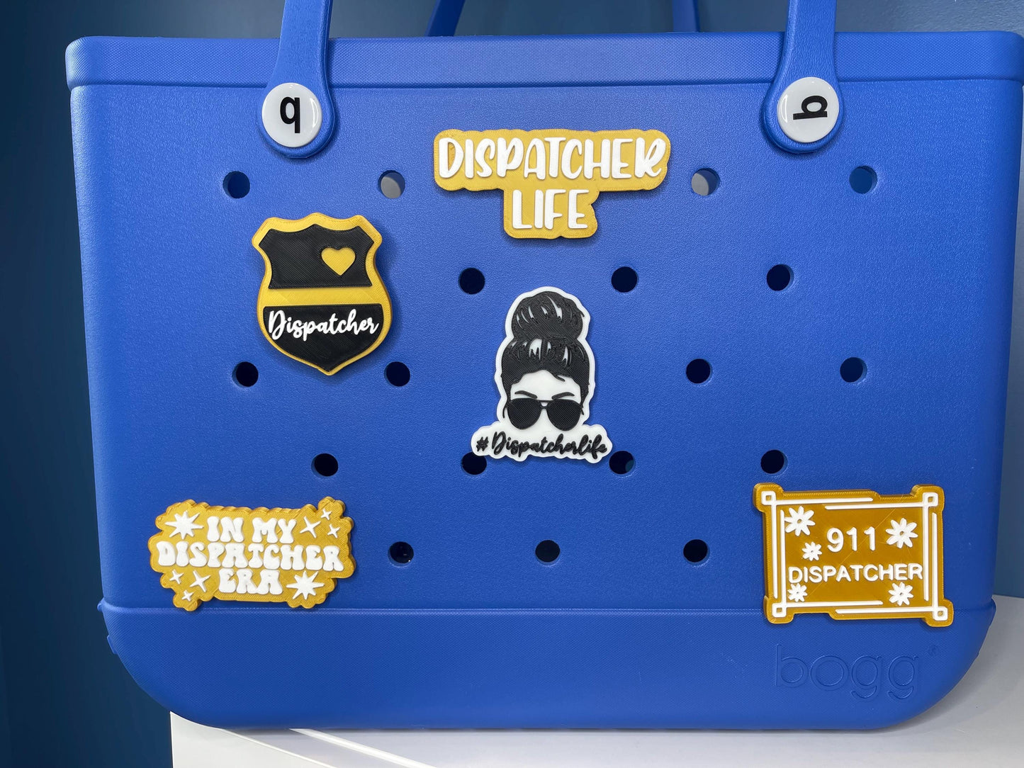 911 Dispatcher Bogg Bag Charms | Bogg Bag Accessories | Bogg Bag Charms | Bogg Bag | Dispatcher Charms