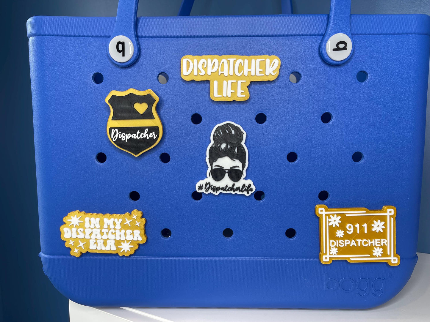 911 Dispatcher Bogg Bag Charms | Bogg Bag Accessories | Bogg Bag Charms | Bogg Bag | Simply Southern Bag Charms
