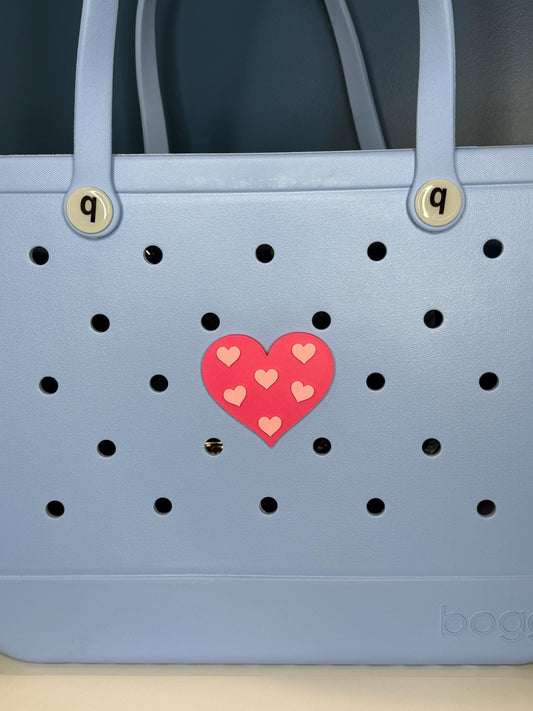 Valentines Day Bogg Bag Charm, Heart Bogg Bag Accessories, Bogg Bag Charms, Bogg Bag, Love Charms