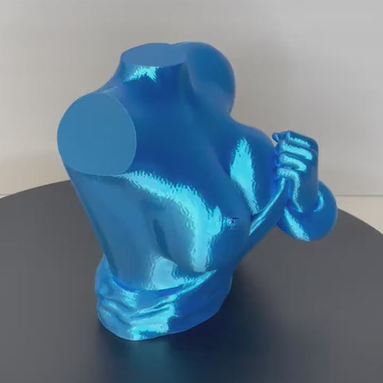 Woman’s Bust Statue, Naked Woman Statuette, Bust Figurine, Boobs, Boobies