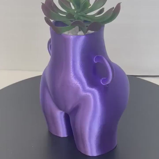 Butt Vase Succulent Planter, Butt Planter, Bootie, Pots for Plants, Woman Body Planters