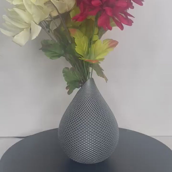 Bee Hive Vase, Artificial Flowers, Dried Flowers Vase, Home Gifts, Housewarming Gifts, Textured Geometric Vae