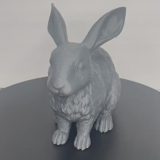 Rabbit Statue, Rabbit Print, Rabbit Figurine, 2023 Year of the Rabbit, Easter Bunny