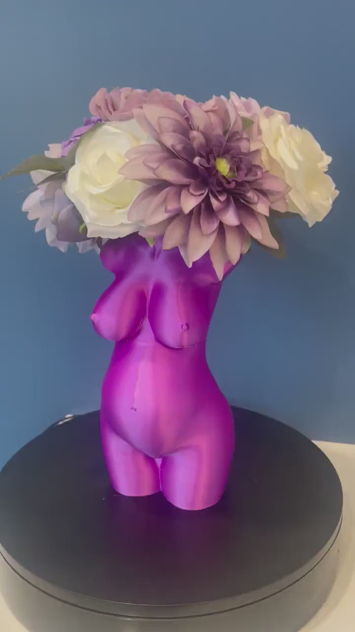 Pregnant Body Vase | Mothers Day Vase| Mom to Be Gift | Pregnant Vase | Goddess Vase | Midwife Gift