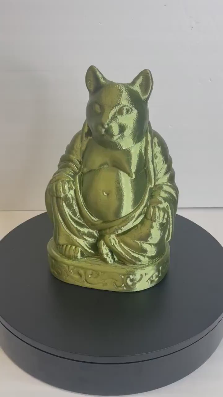 Cat Buddha Statue, Buddha Statue, Cat Gifts, Cat Mom