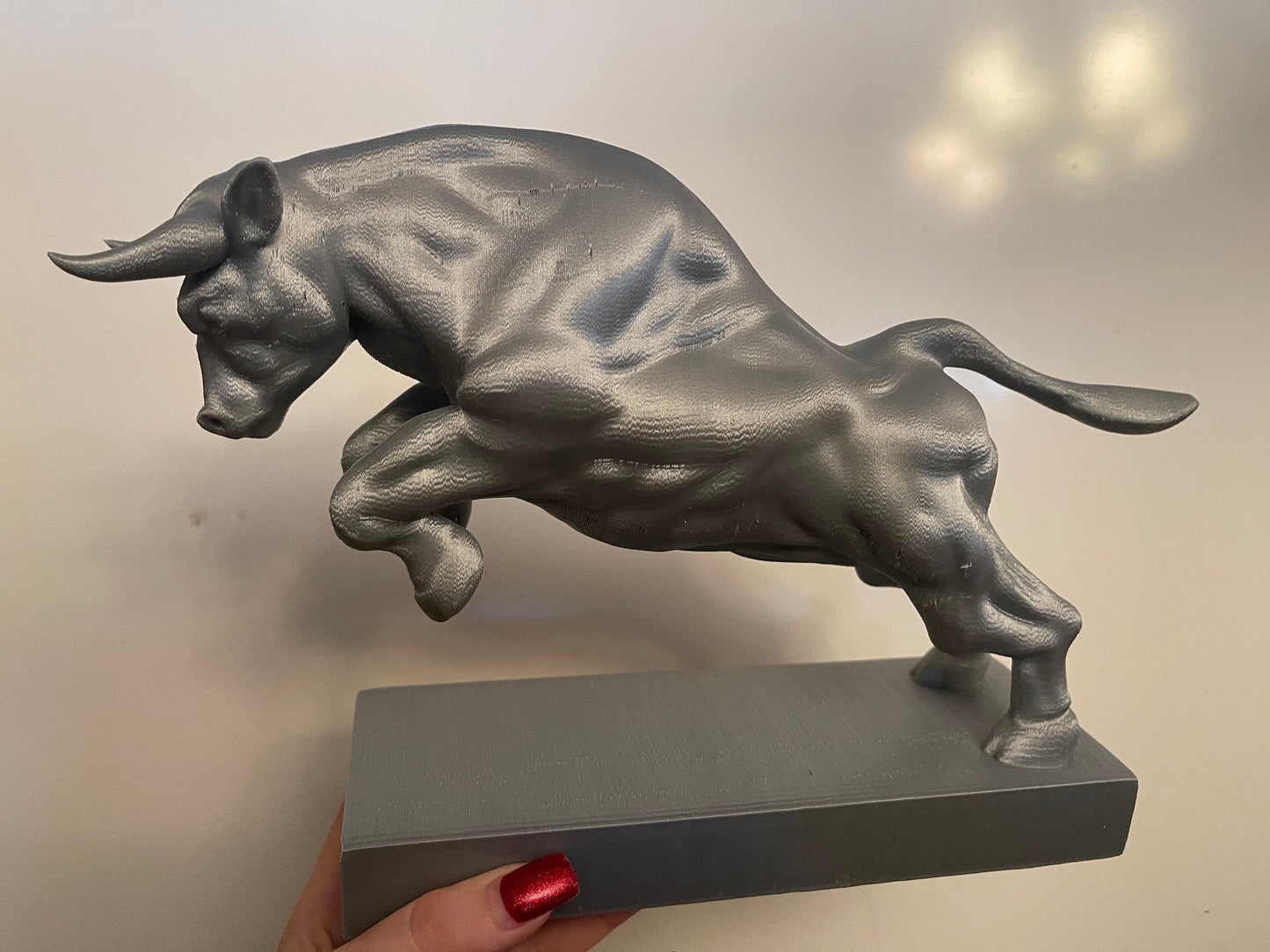 Charging Bull, Bull Horns, Taurus Gifts, Charging Bull Art