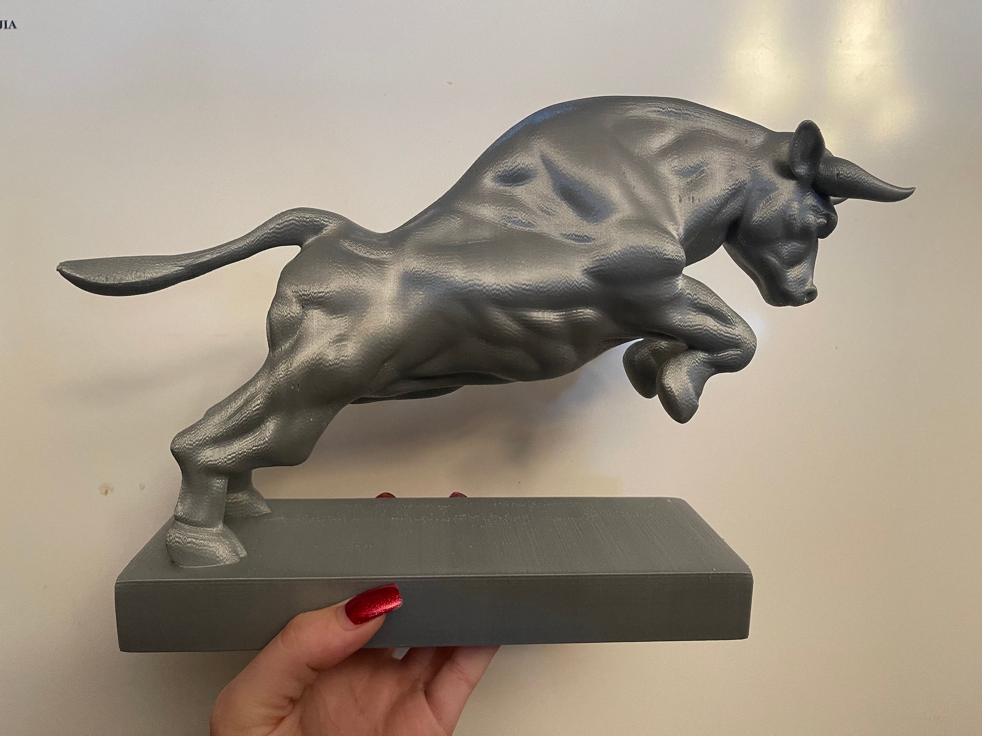 Charging Bull, Bull Horns, Taurus Gifts, Charging Bull Art