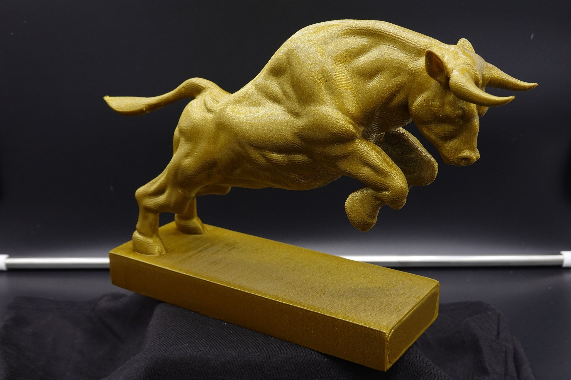 Charging Bull, Bull Horns, Taurus Gifts, Charging Bull Art