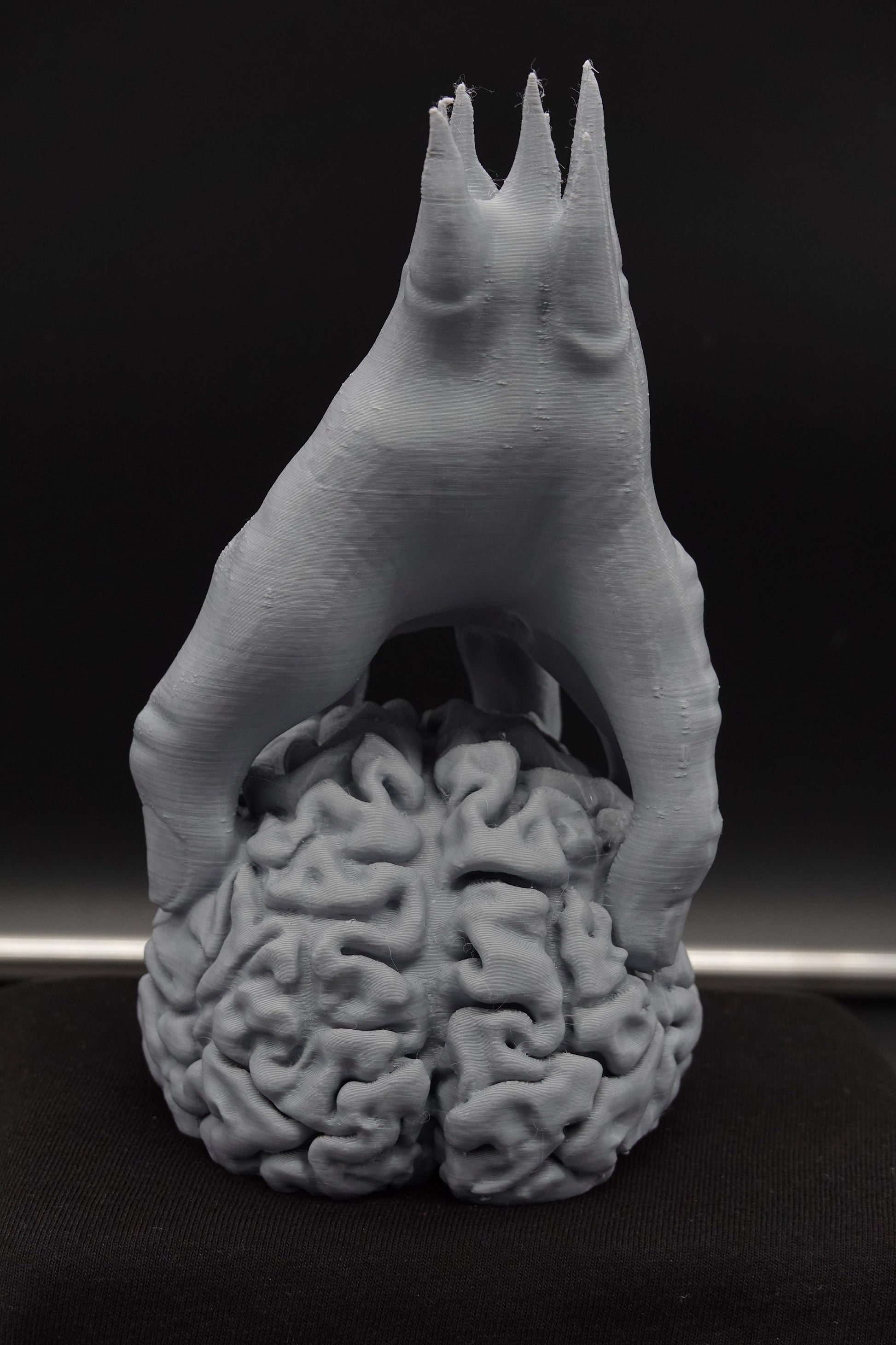 Stressed Out Brain Statue, Neurologist, Gifts for Psychologist, Medical, Science, Brain Decor, Neurology