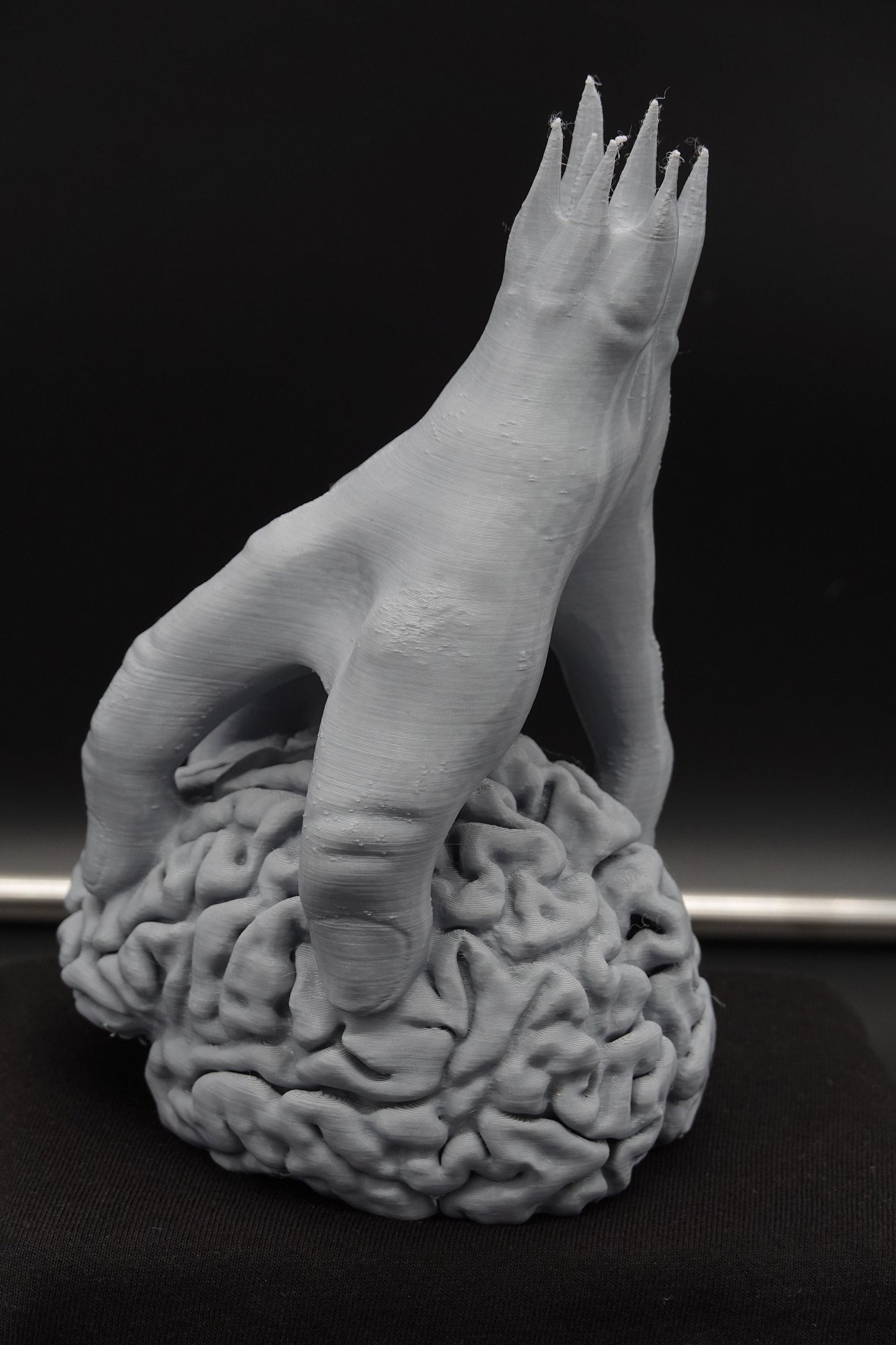 Stressed Out Brain Statue, Neurologist, Gifts for Psychologist, Medical, Science, Brain Decor, Neurology