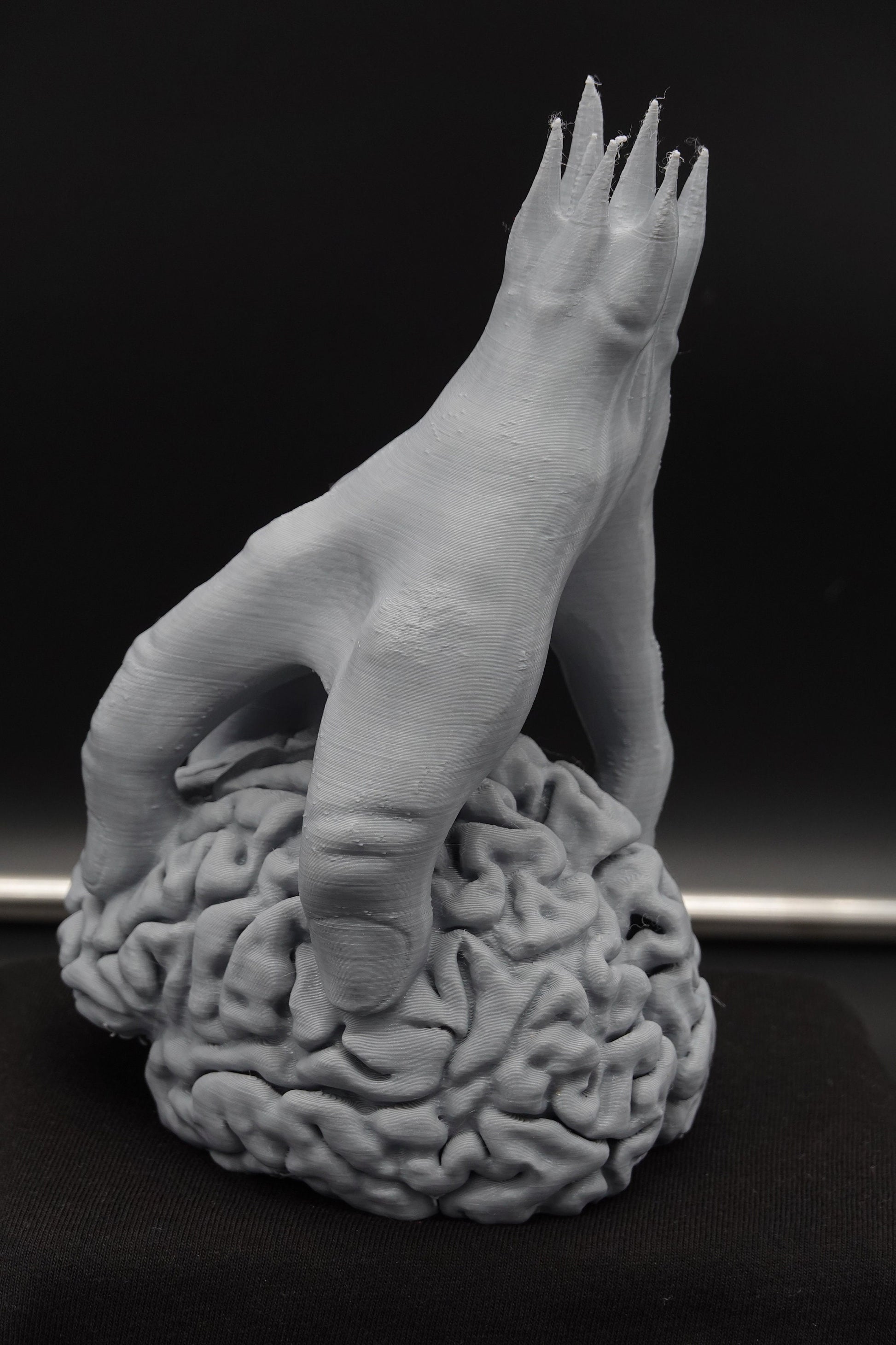 Stressed Out Brain Statue, Neurologist, Gifts for Psychologist, Medical, Science, Brain Decor, Neurology