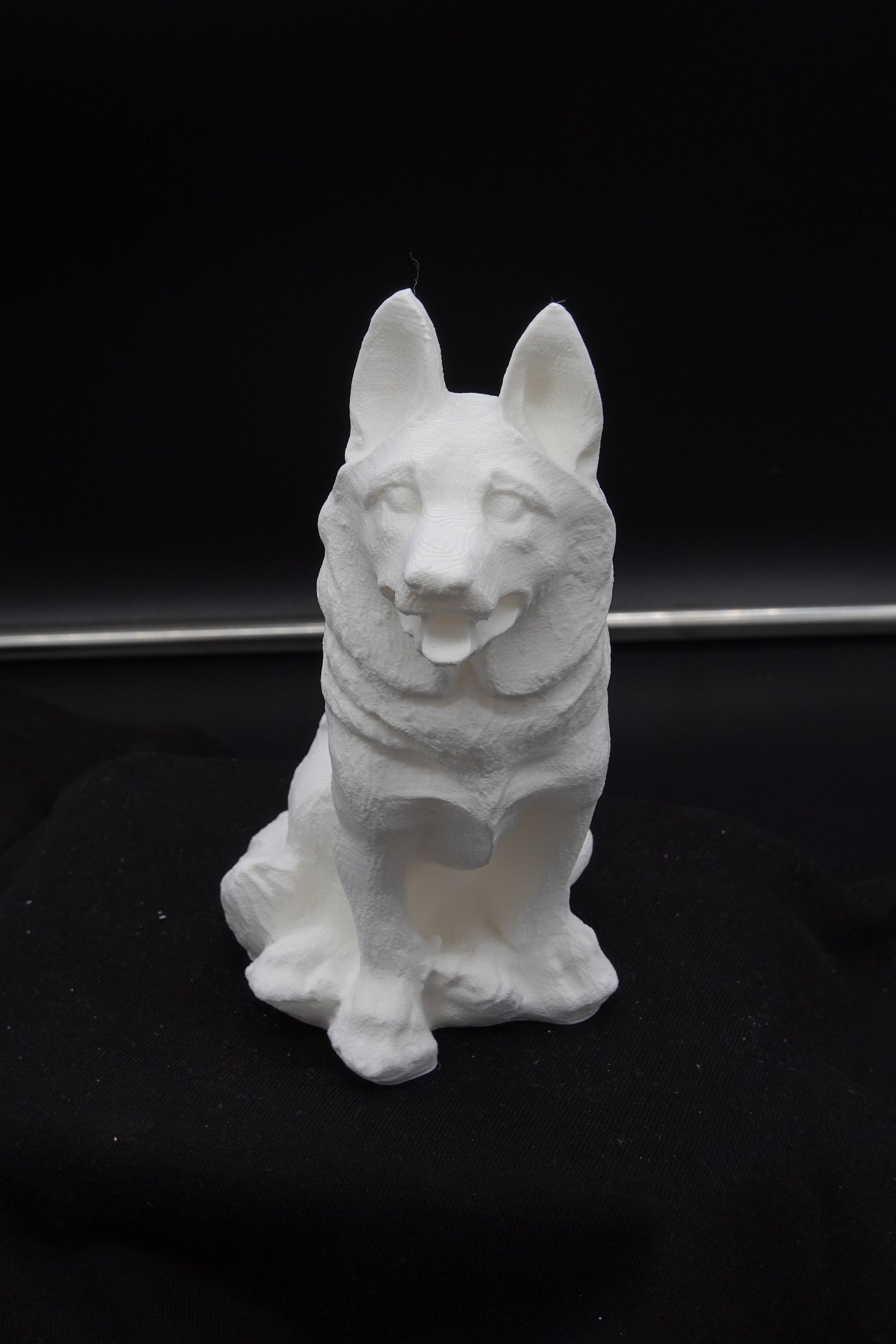 Sitting German Shepard, German Shepard Gifts, German Shepard Statue, Dog Statues