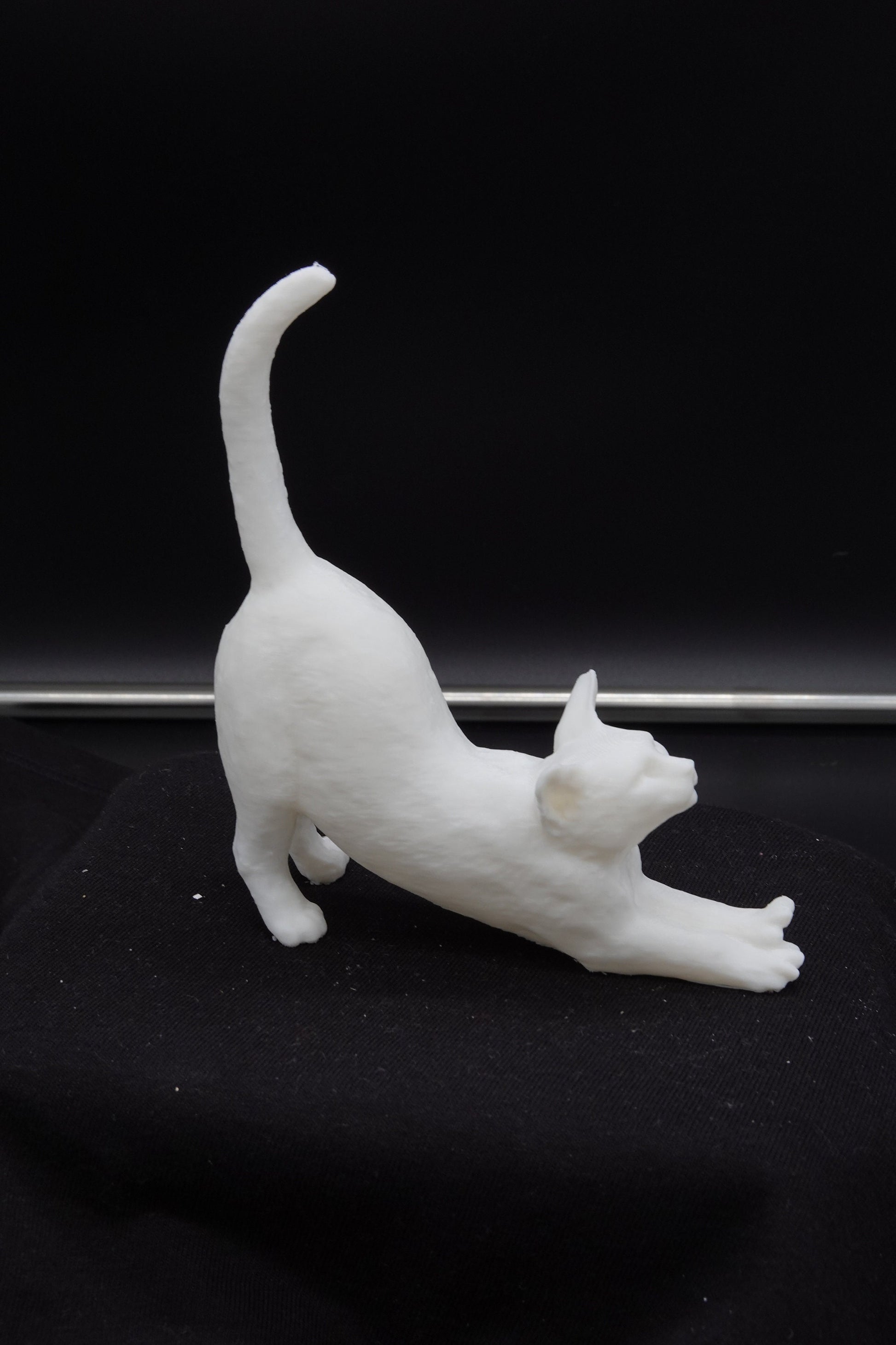 Stretching Cat, Cat Gifts, Cat Mom, Cat for Desk