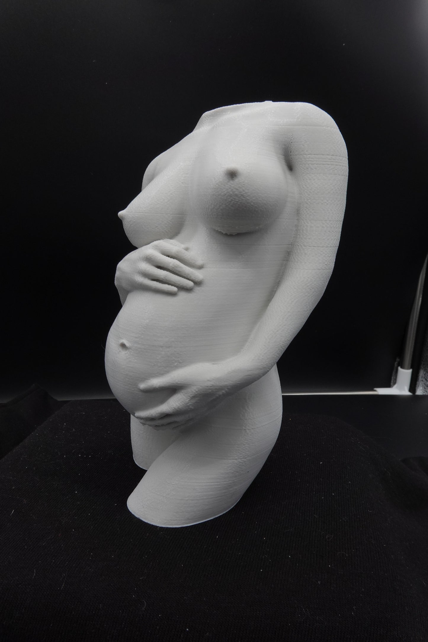 Pregnant Body Sculpture, Mother's Day Gift, Mom to Be Gift, Goddess Sculpture, Midwife Gift